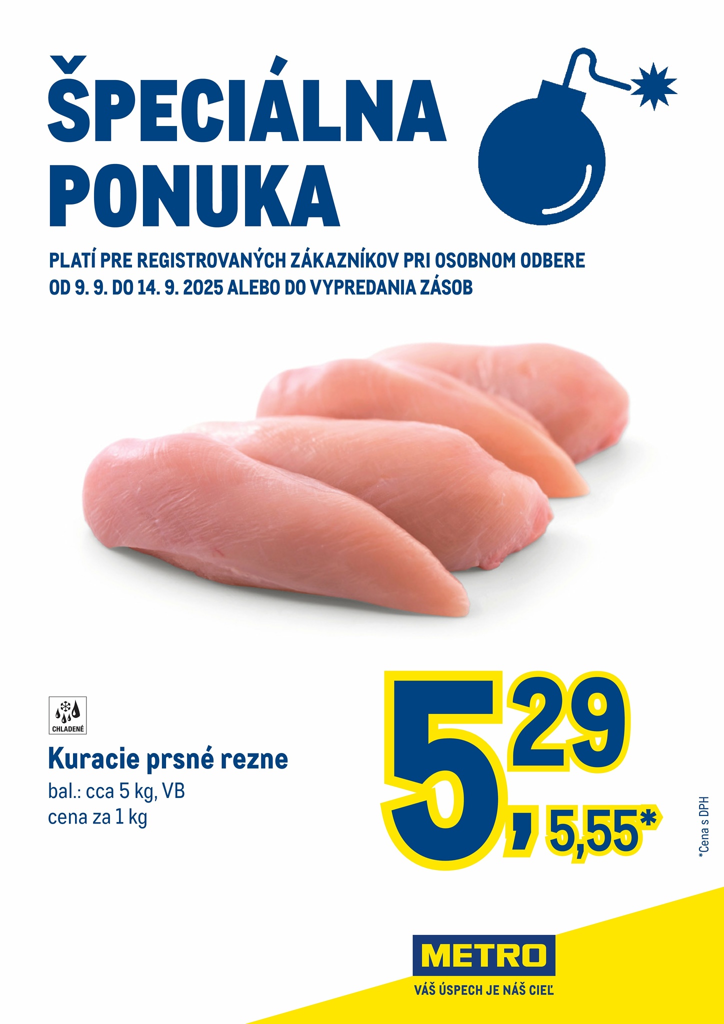 metro - Leták Metro - Špeciálna ponuka platný od 09.09. do 14.09.