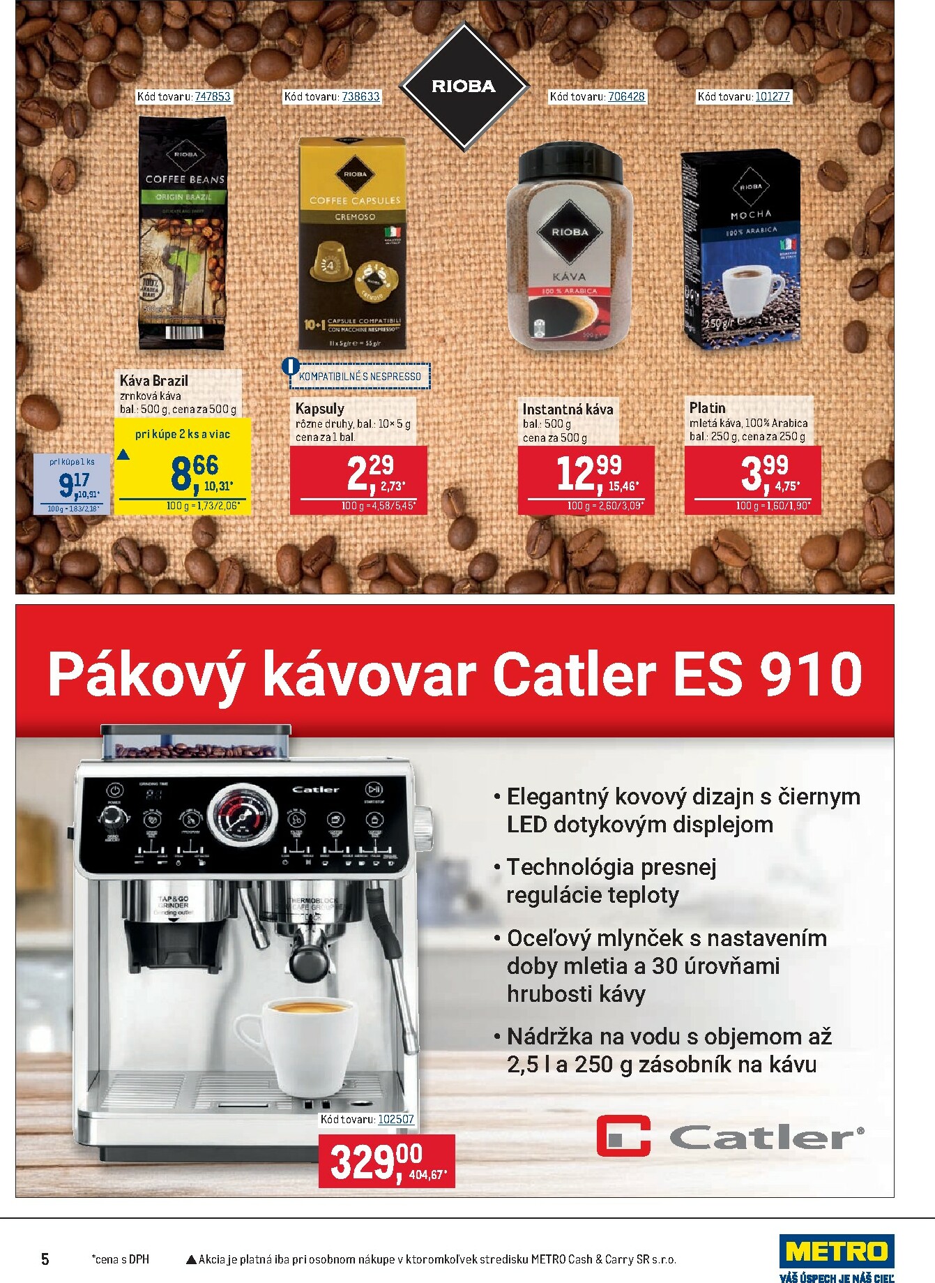 metro - Leták Metro - Maloobchod platný od 24.09. do 07.10. - page: 5