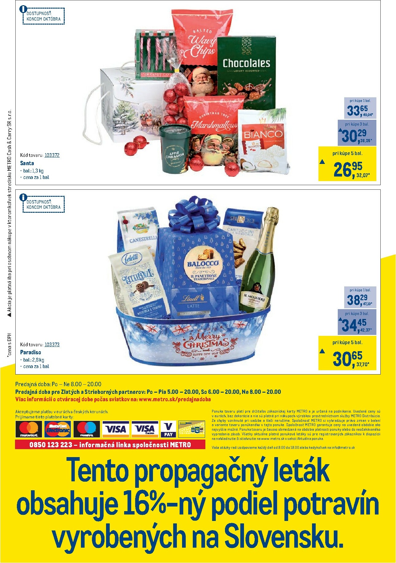 metro - Leták Metro - Mikulášske čokolády platný od 08.10. do 18.11. - page: 12