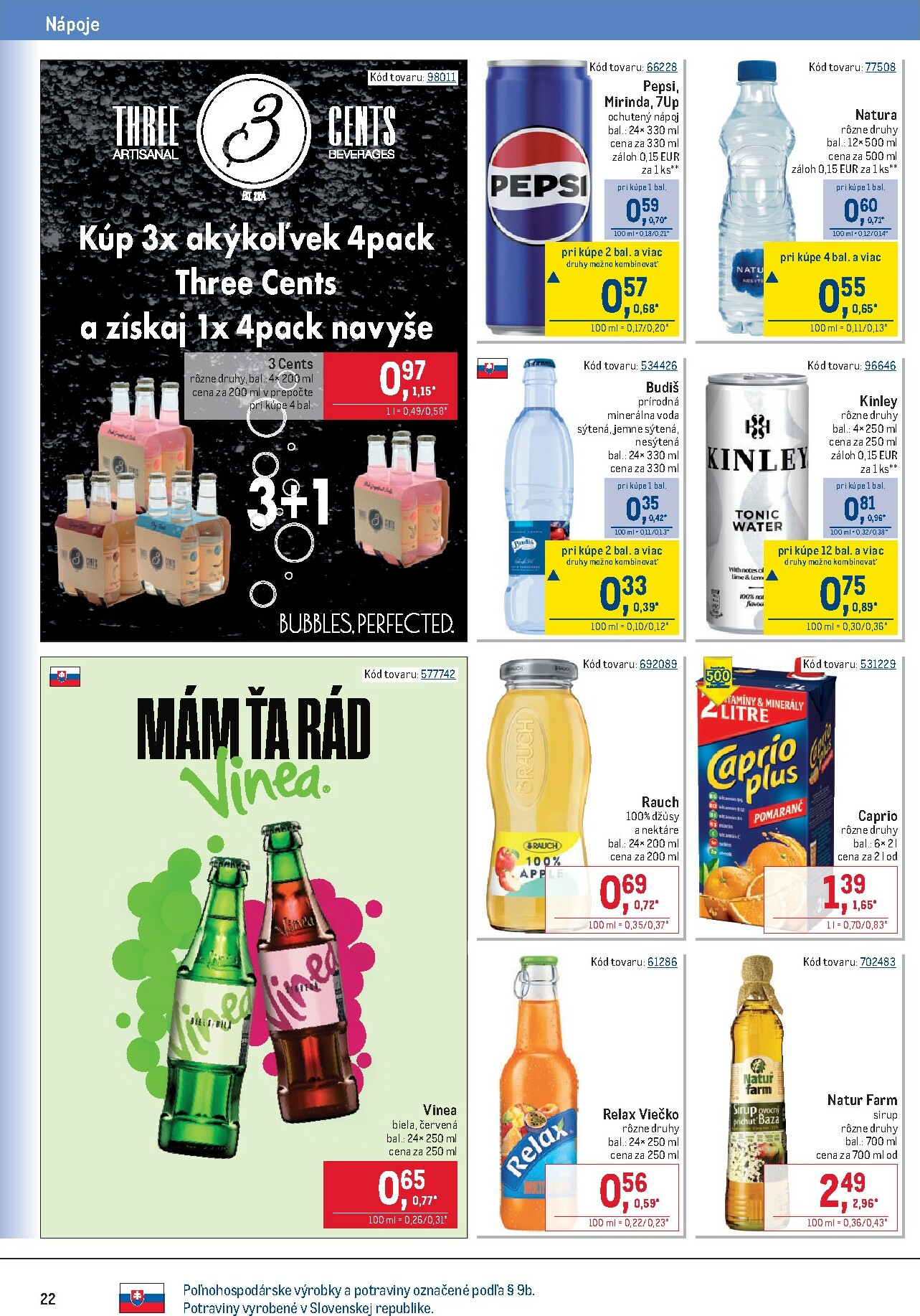 metro - Leták Metro - Gastronómia platný od 08.10. do 04.11. - page: 22
