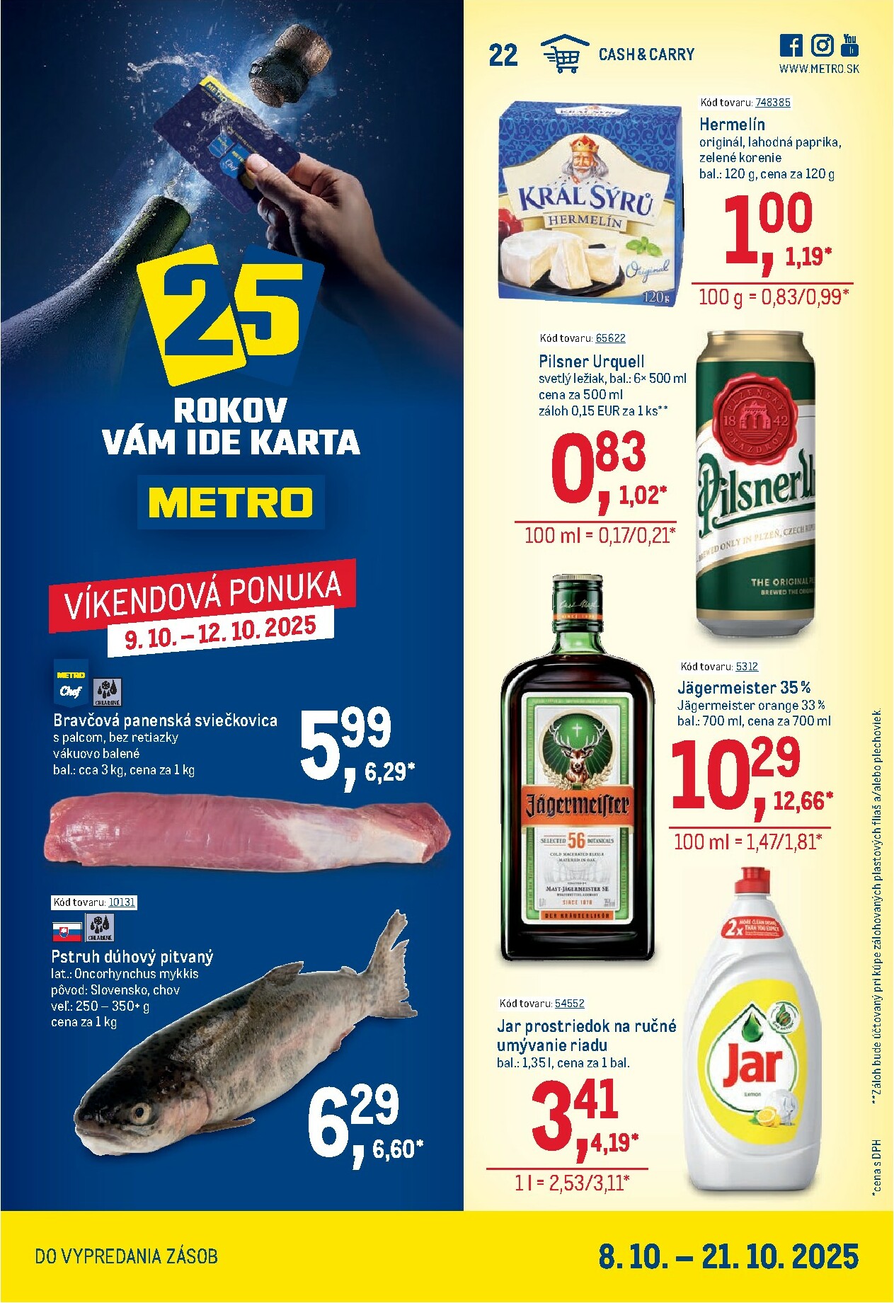 metro - Leták Metro - Maloobcho platný od 08.10. do 21.10. - page: 1 metro - Leták Metro - Maloobcho platný od 08.10. do 21.10. - page: 1
