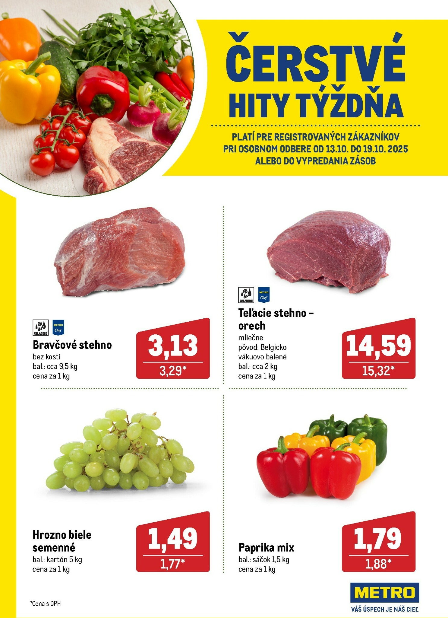 metro - Leták Metro - Čerstvé hity týždňa platný od 13.10. do 19.10.