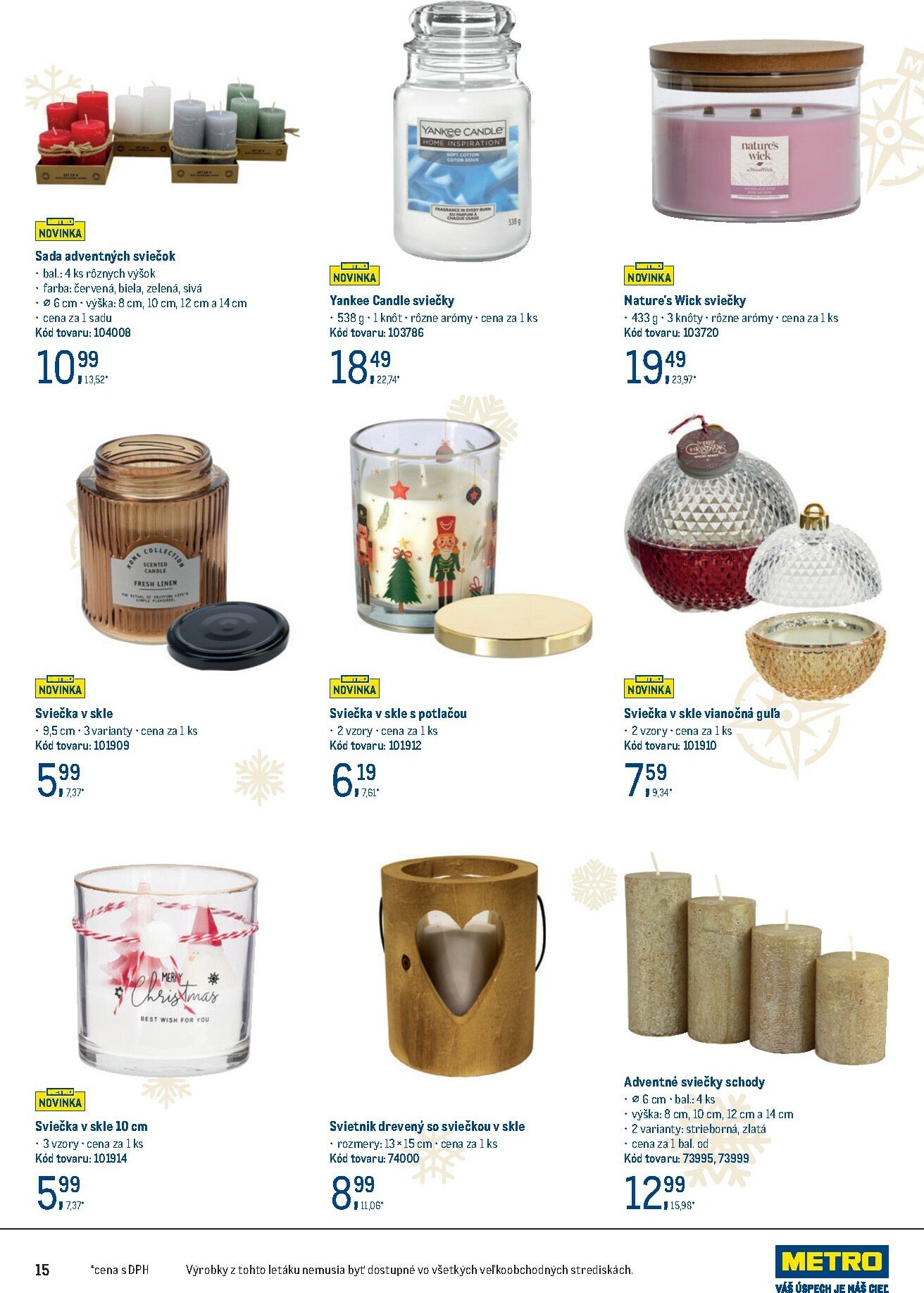 metro - Leták Metro - Dekorácia platný od 22.10. do 18.11. - page: 15