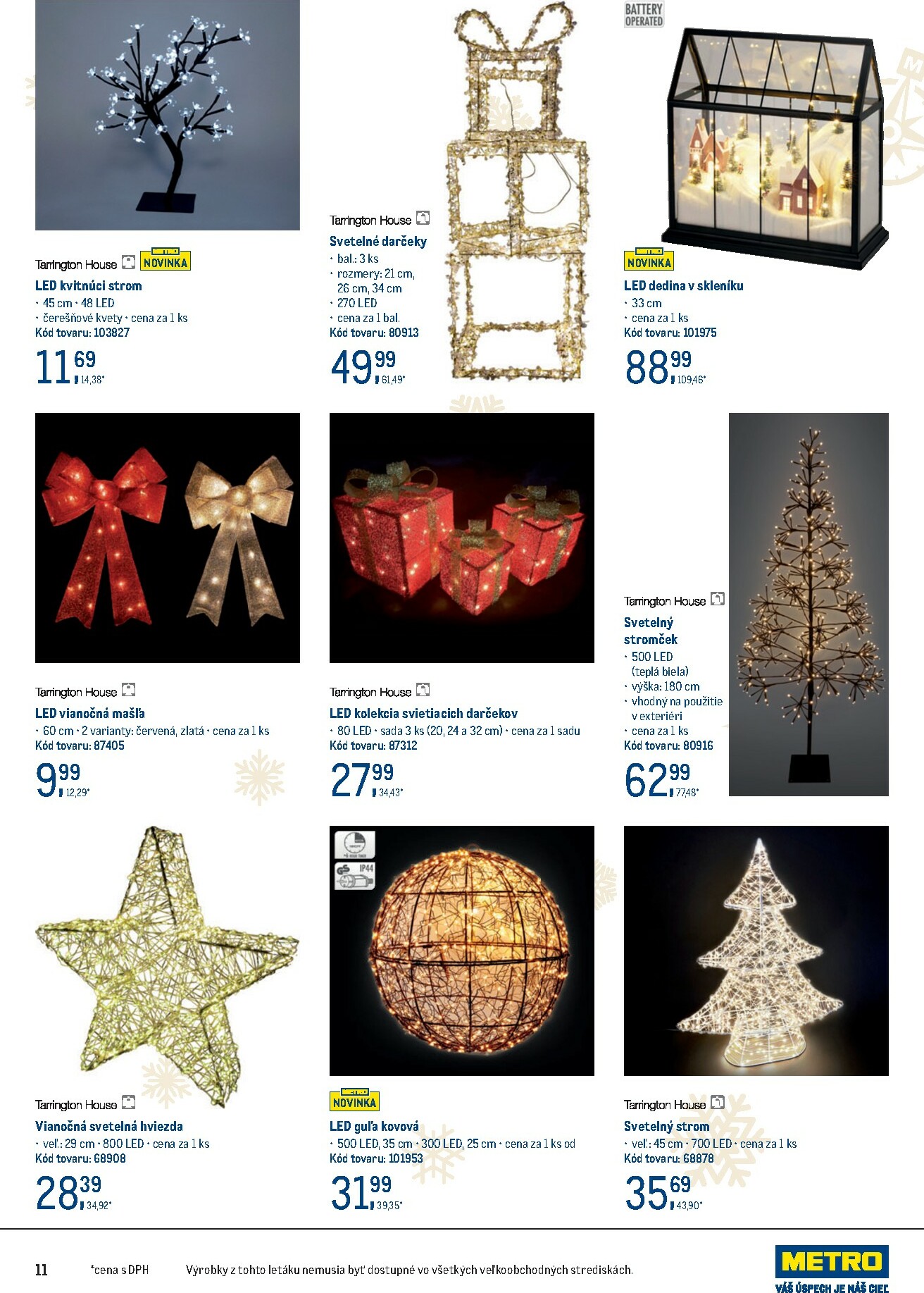 metro - Leták Metro - Dekorácia platný od 22.10. do 18.11. - page: 11