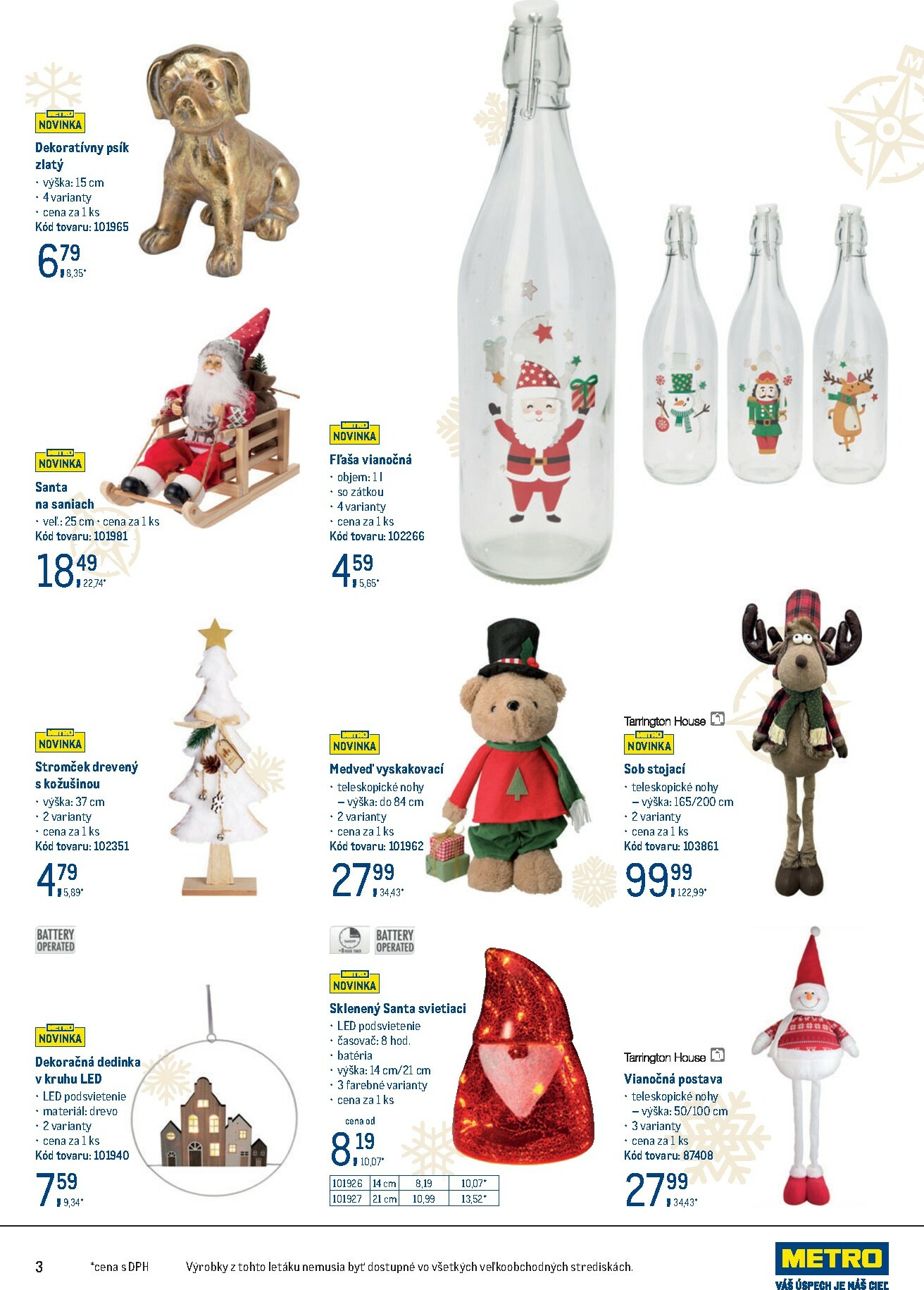 metro - Leták Metro - Dekorácia platný od 22.10. do 18.11. - page: 3