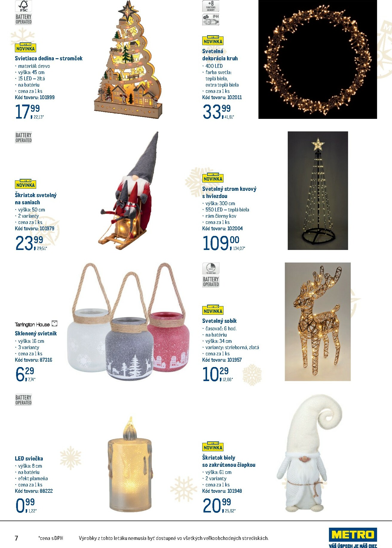 metro - Leták Metro - Dekorácia platný od 22.10. do 18.11. - page: 7