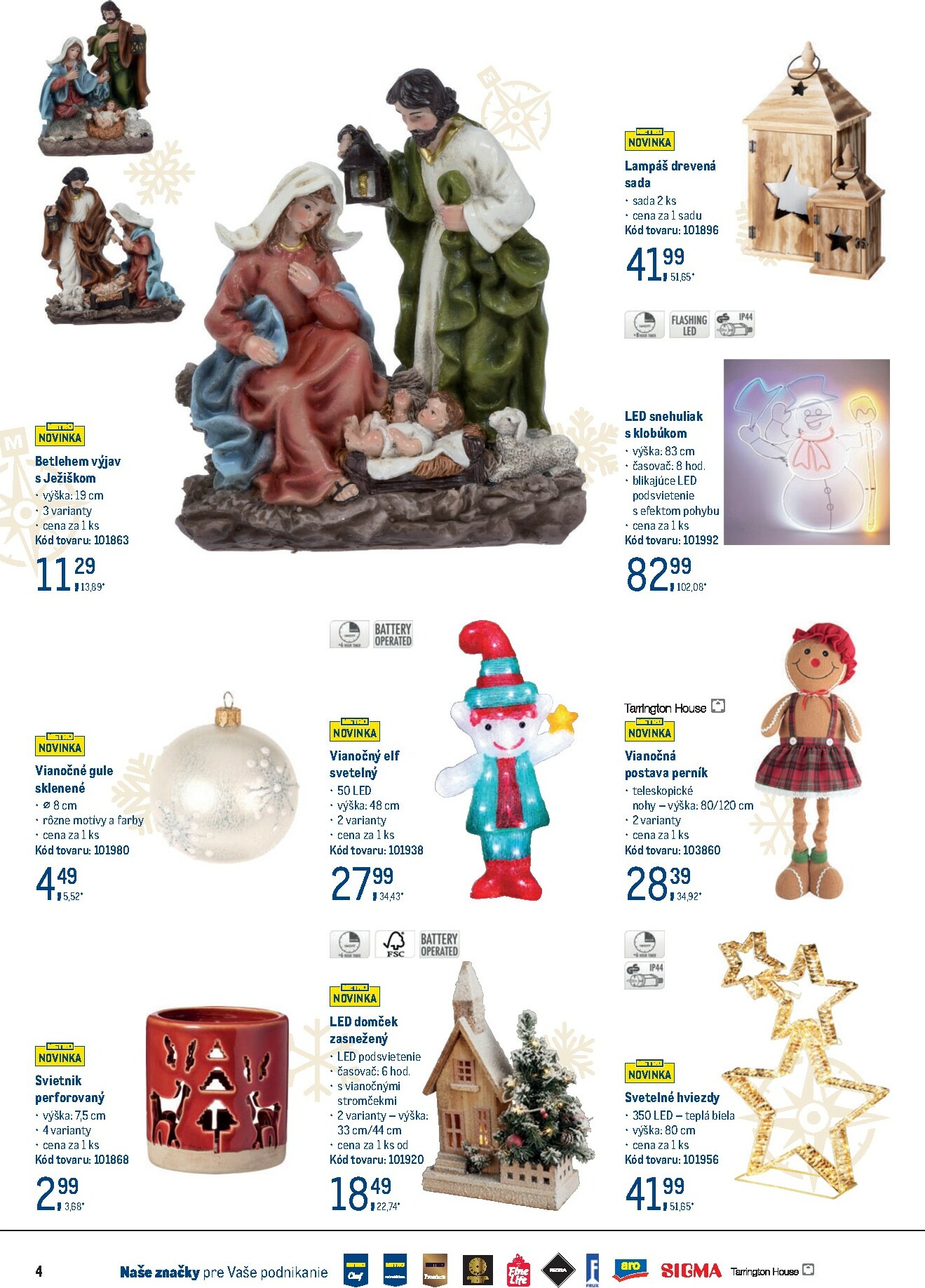 metro - Leták Metro - Dekorácia platný od 22.10. do 18.11. - page: 4