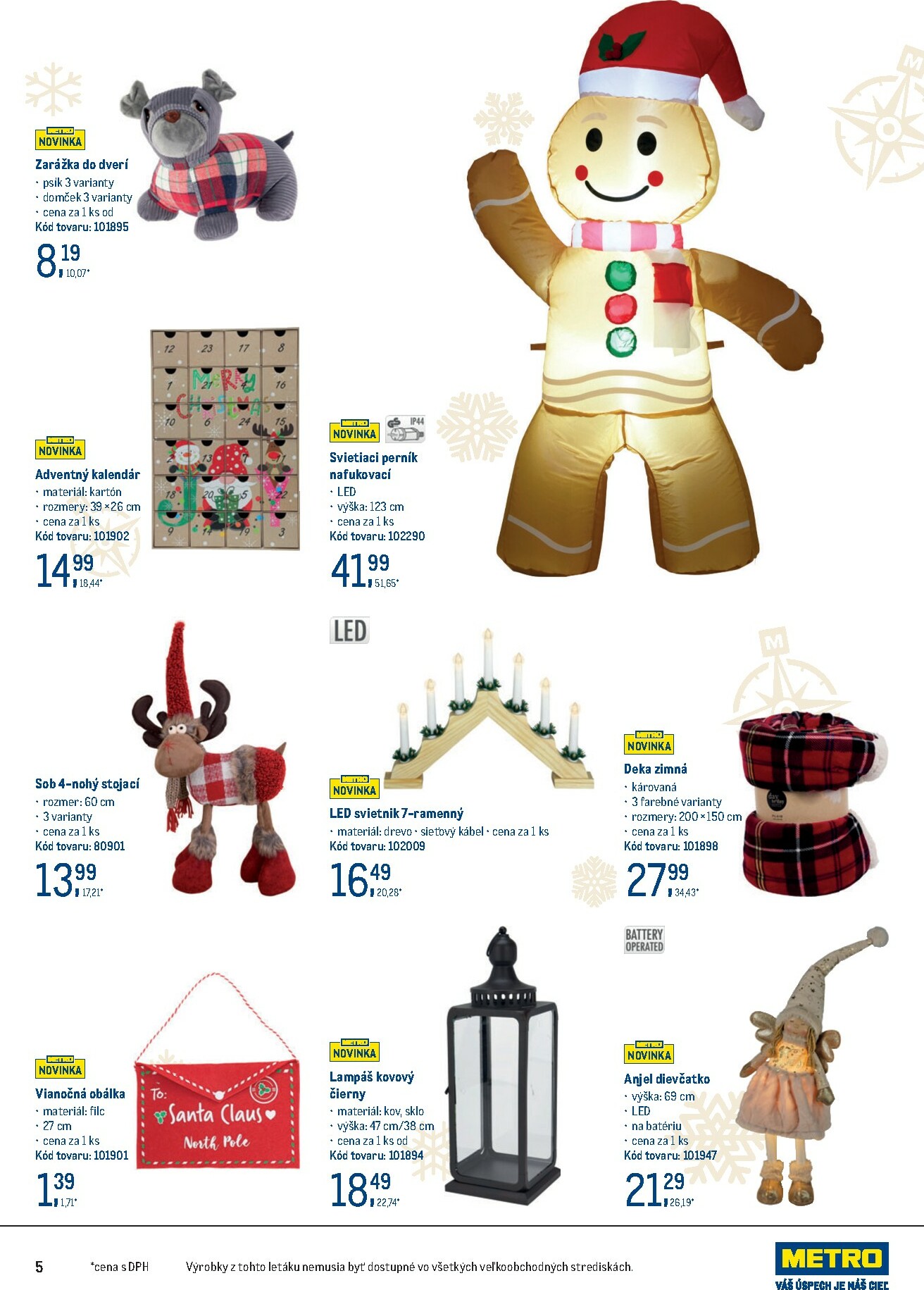 metro - Leták Metro - Dekorácia platný od 22.10. do 18.11. - page: 5