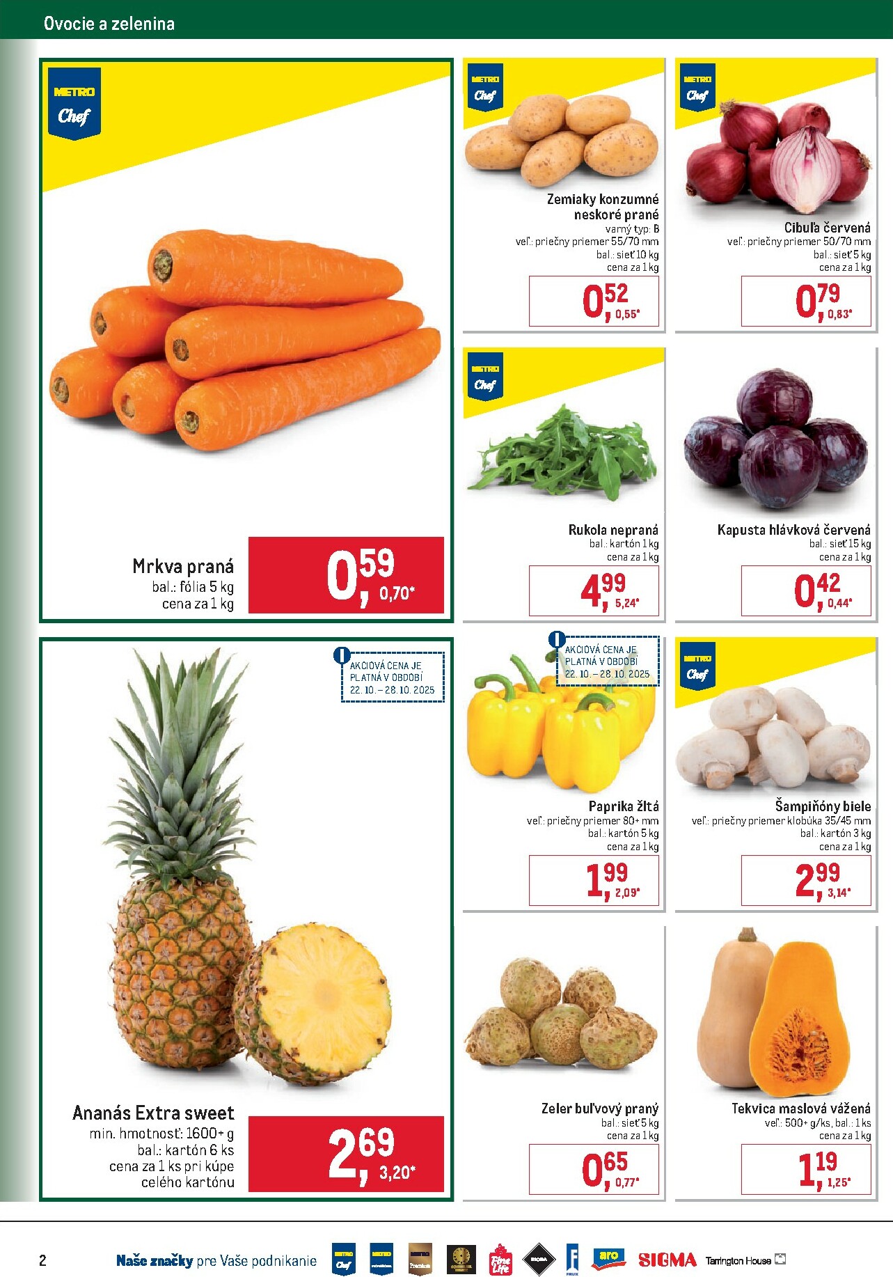 metro - Leták Metro - Gastronómia platný od 22.10. do 04.11. - page: 2