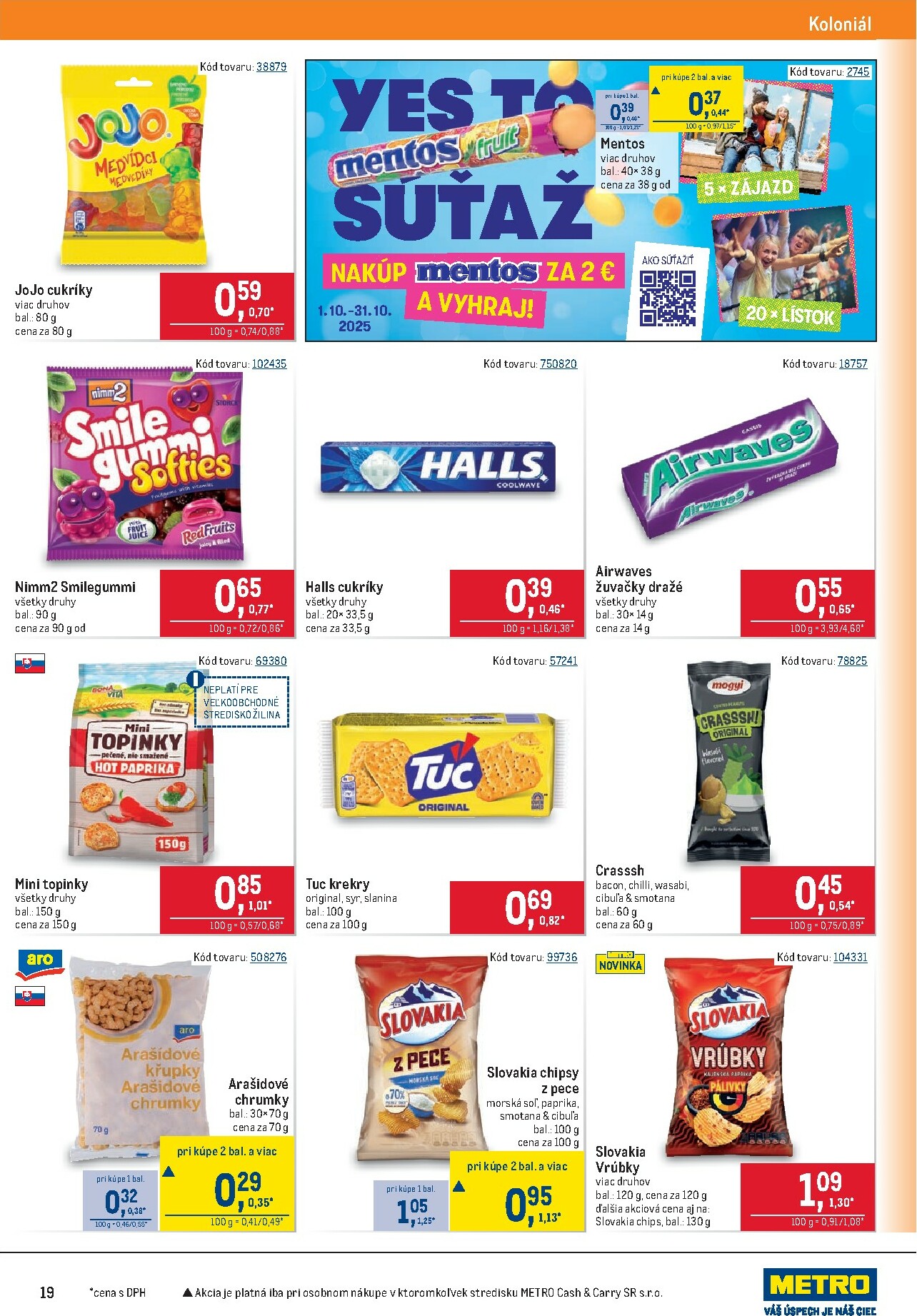 metro - Leták Metro - Maloobchod platný od 22.10. do 04.11. - page: 19 metro - Leták Metro - Maloobchod platný od 22.10. do 04.11. - page: 19
