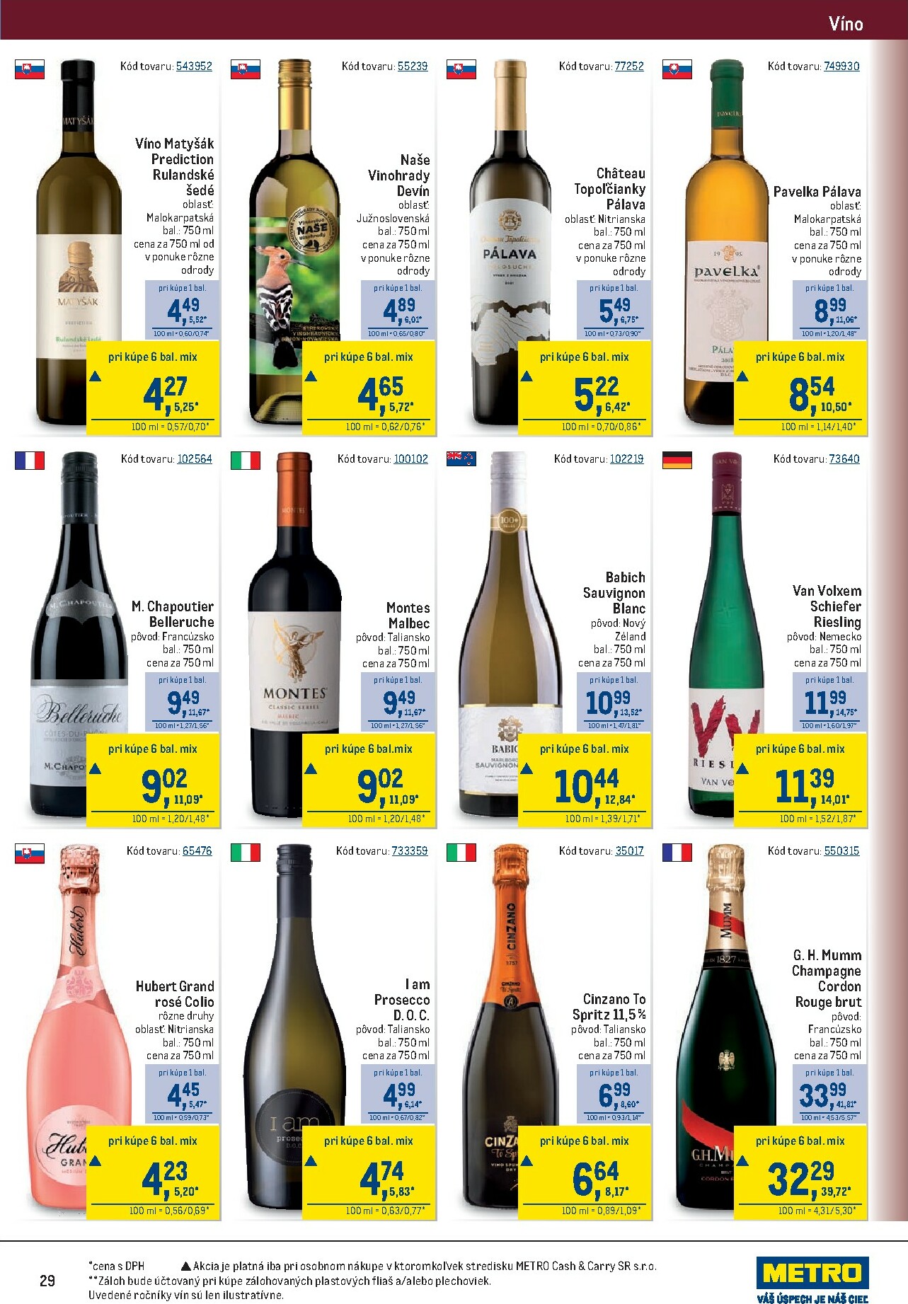 metro - Leták Metro - Maloobchod platný od 22.10. do 04.11. - page: 29 metro - Leták Metro - Maloobchod platný od 22.10. do 04.11. - page: 29