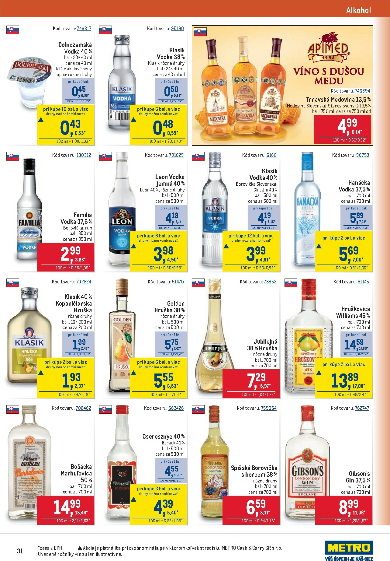 metro - Leták Metro - Maloobchod platný od 22.10. do 04.11. - page: 31 metro - Leták Metro - Maloobchod platný od 22.10. do 04.11. - page: 31