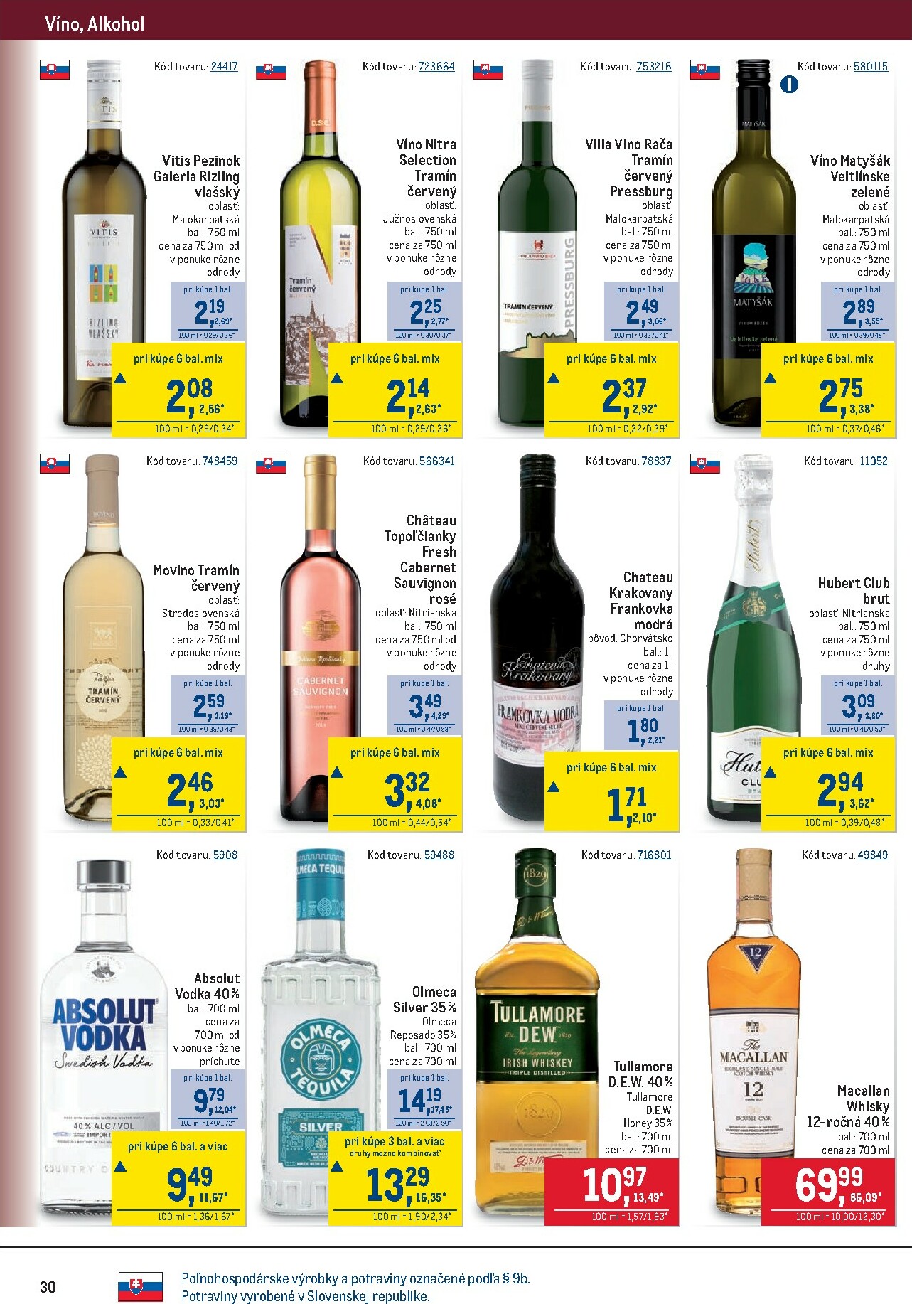 metro - Leták Metro - Maloobchod platný od 22.10. do 04.11. - page: 30 metro - Leták Metro - Maloobchod platný od 22.10. do 04.11. - page: 30