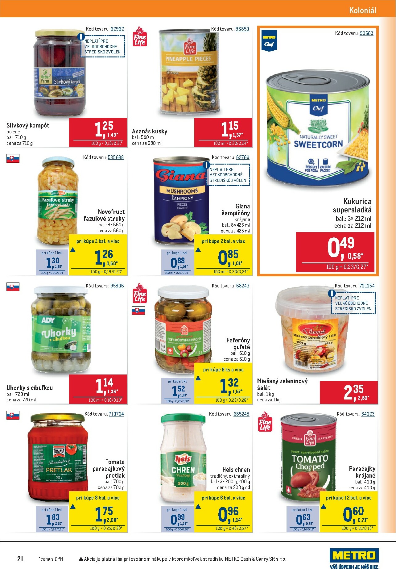 metro - Leták Metro - Maloobchod platný od 22.10. do 04.11. - page: 21 metro - Leták Metro - Maloobchod platný od 22.10. do 04.11. - page: 21