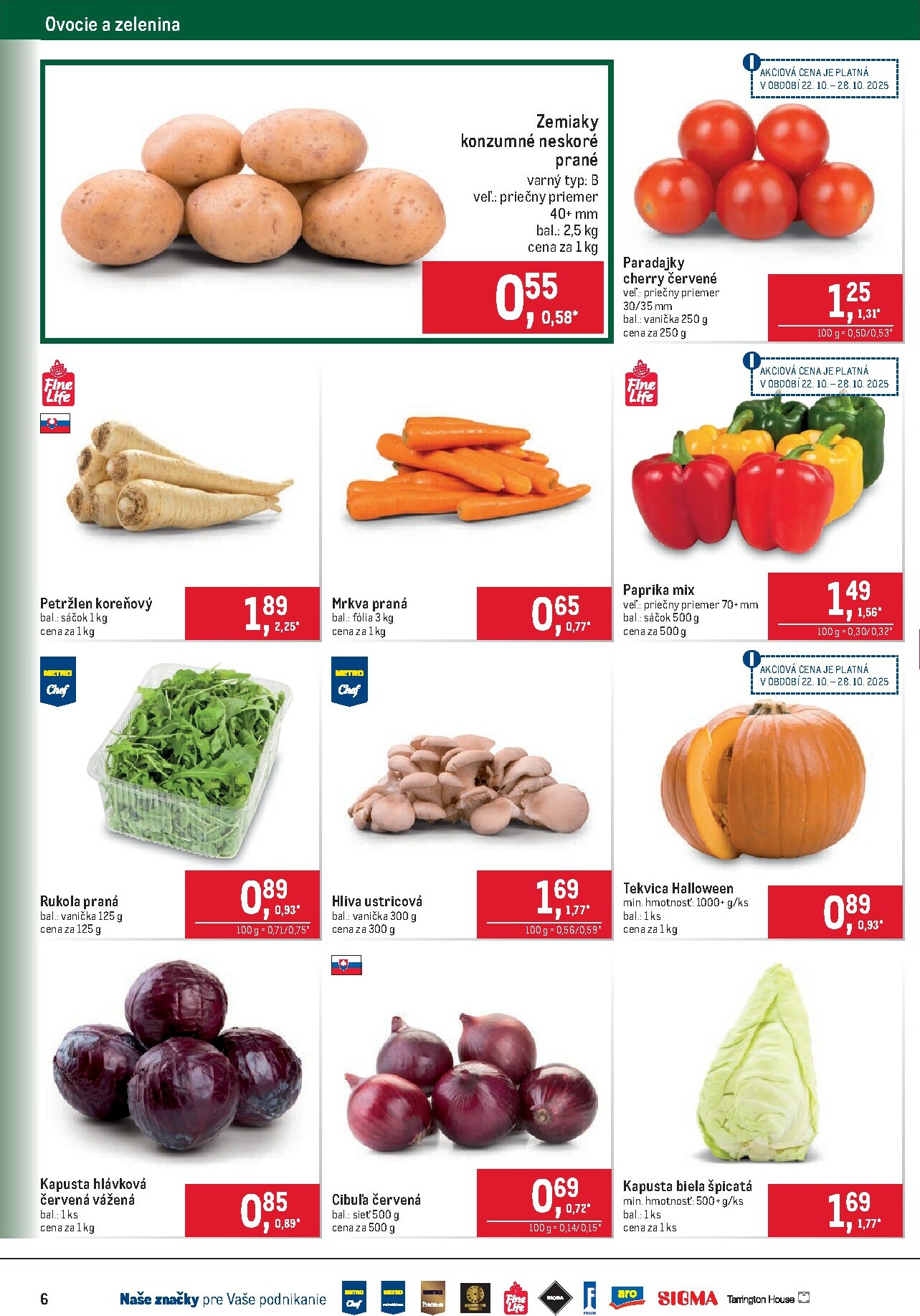 metro - Leták Metro - Maloobchod platný od 22.10. do 04.11. - page: 6 metro - Leták Metro - Maloobchod platný od 22.10. do 04.11. - page: 6