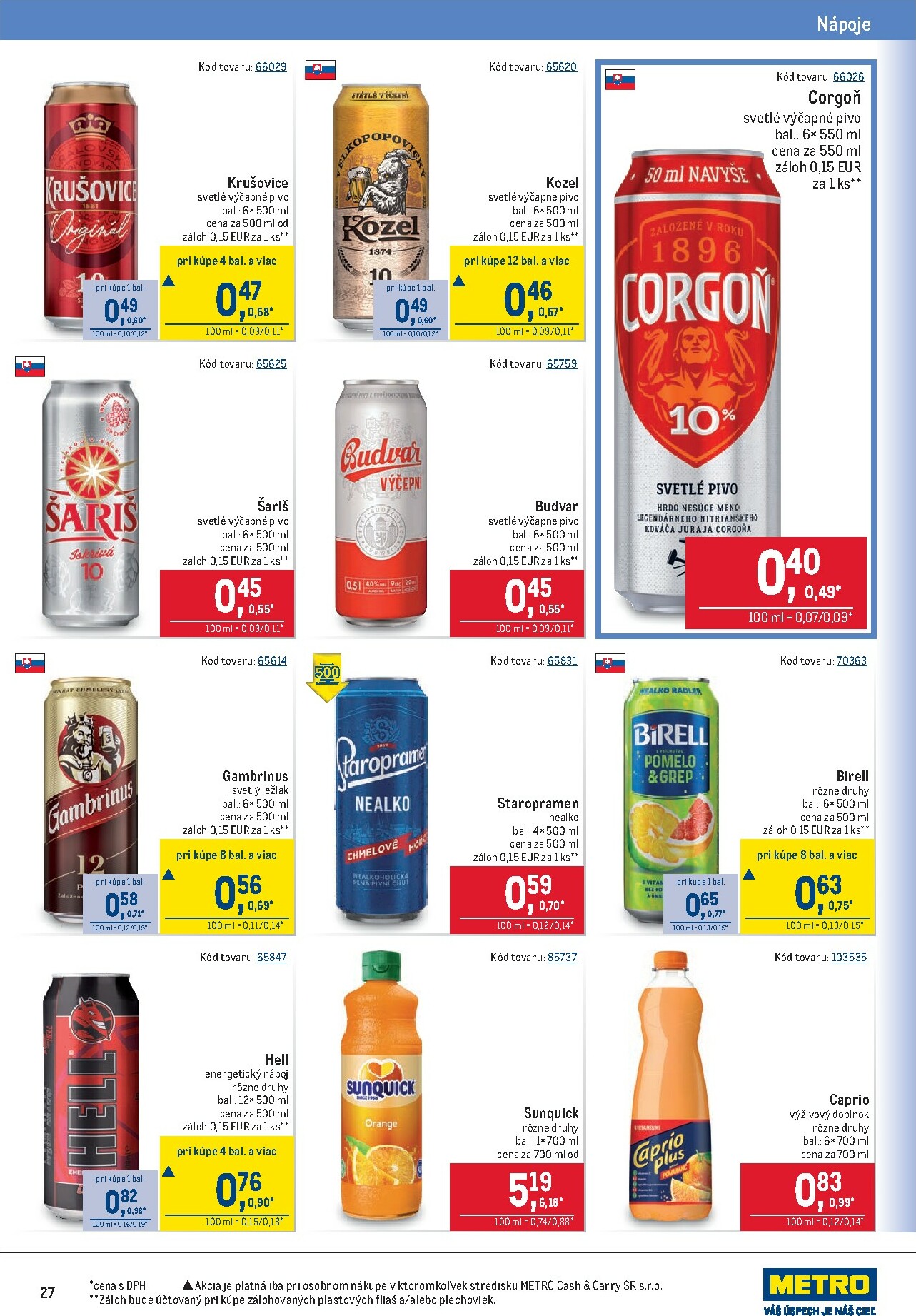 metro - Leták Metro - Maloobchod platný od 22.10. do 04.11. - page: 27 metro - Leták Metro - Maloobchod platný od 22.10. do 04.11. - page: 27