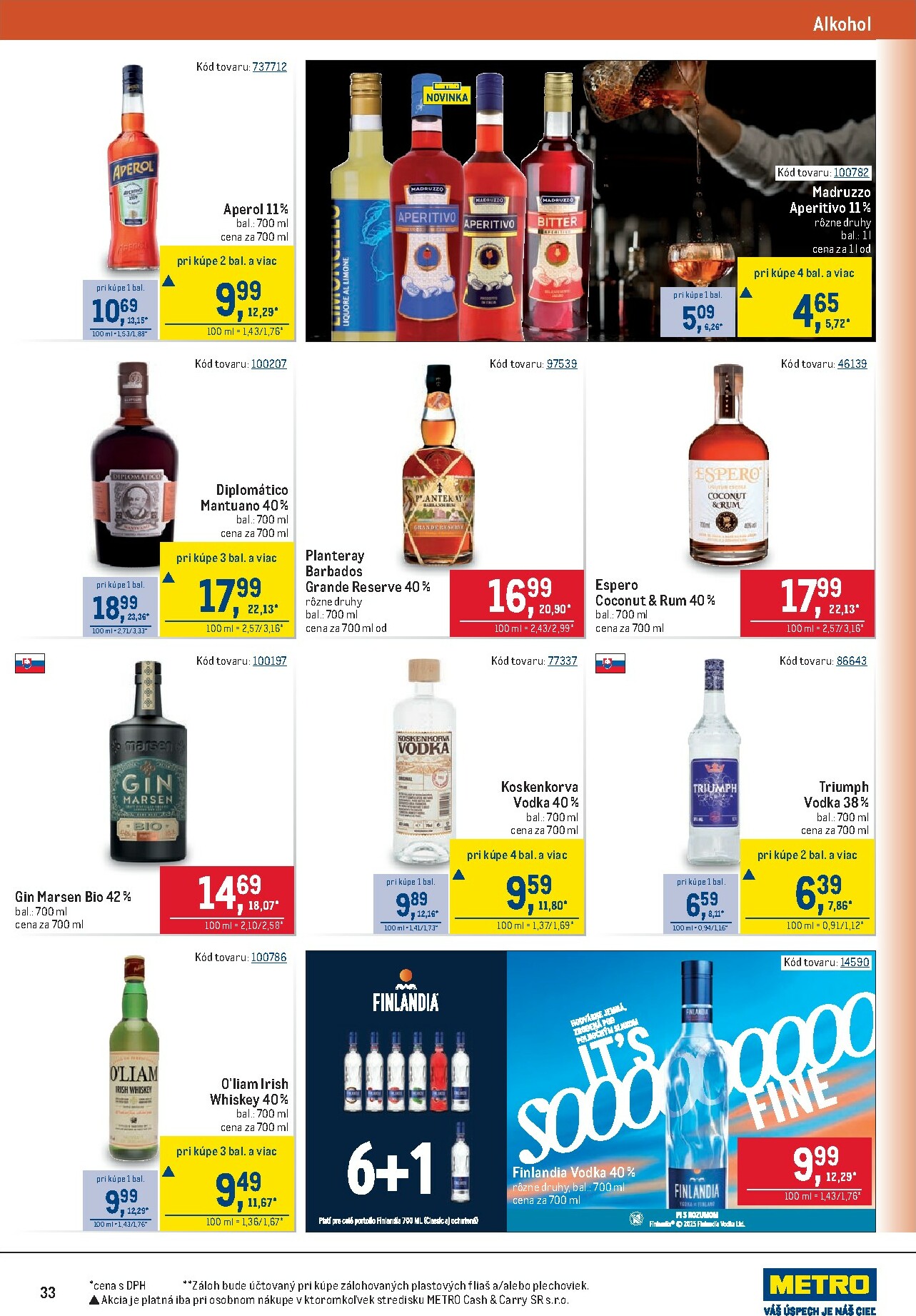 metro - Leták Metro - Maloobchod platný od 22.10. do 04.11. - page: 33 metro - Leták Metro - Maloobchod platný od 22.10. do 04.11. - page: 33