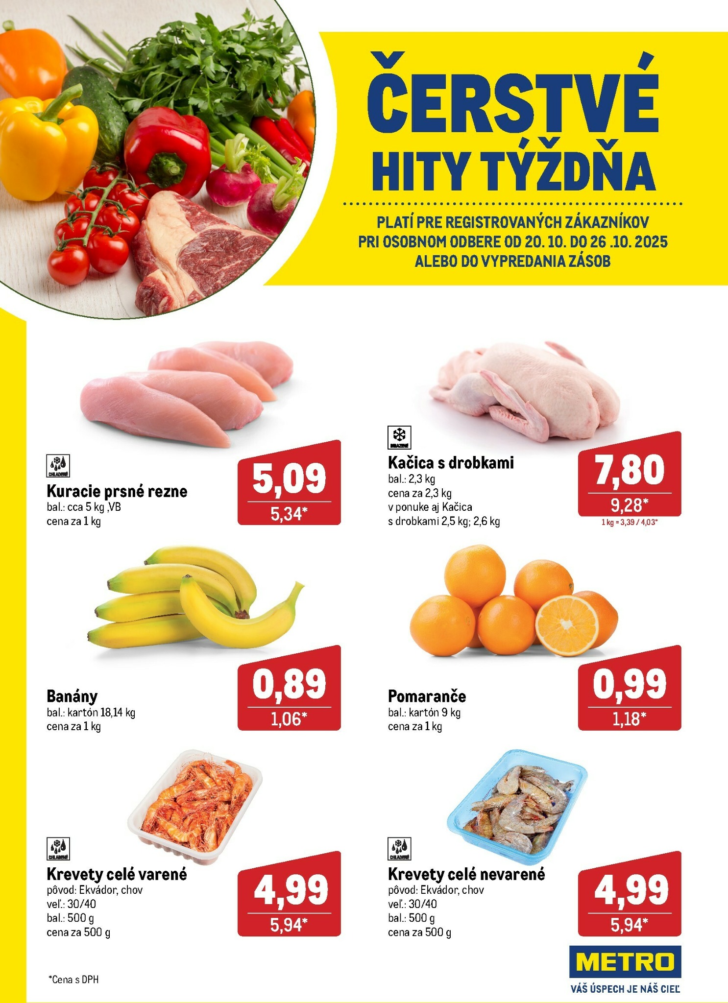 metro - Leták Metro - Čerstvé hity týždňa platný od 20.10. do 26.10.