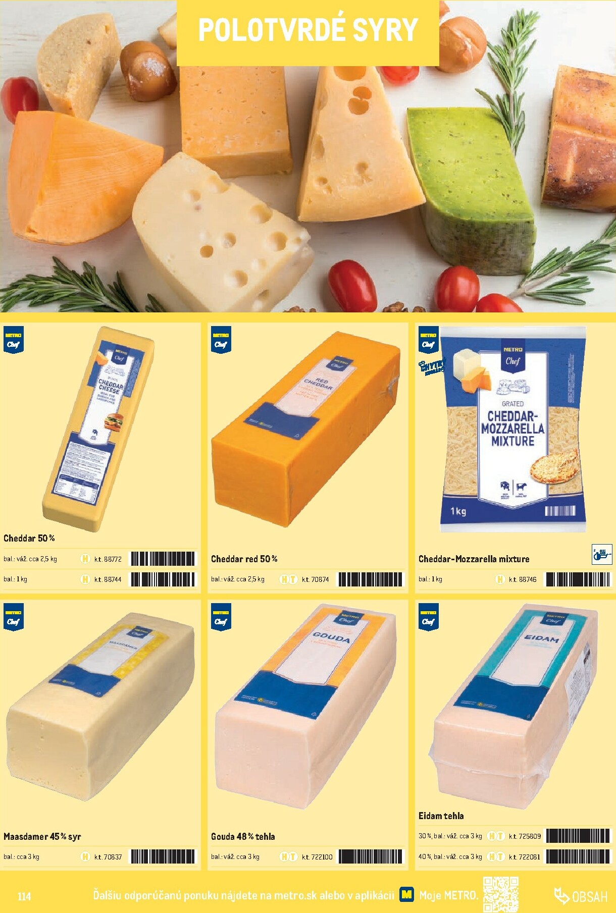 metro - Leták Metro - Katalóg vlastných značiek METRO platný od 01.10. do 31.12. - page: 114 metro - Leták Metro - Katalóg vlastných značiek METRO platný od 01.10. do 31.12. - page: 114