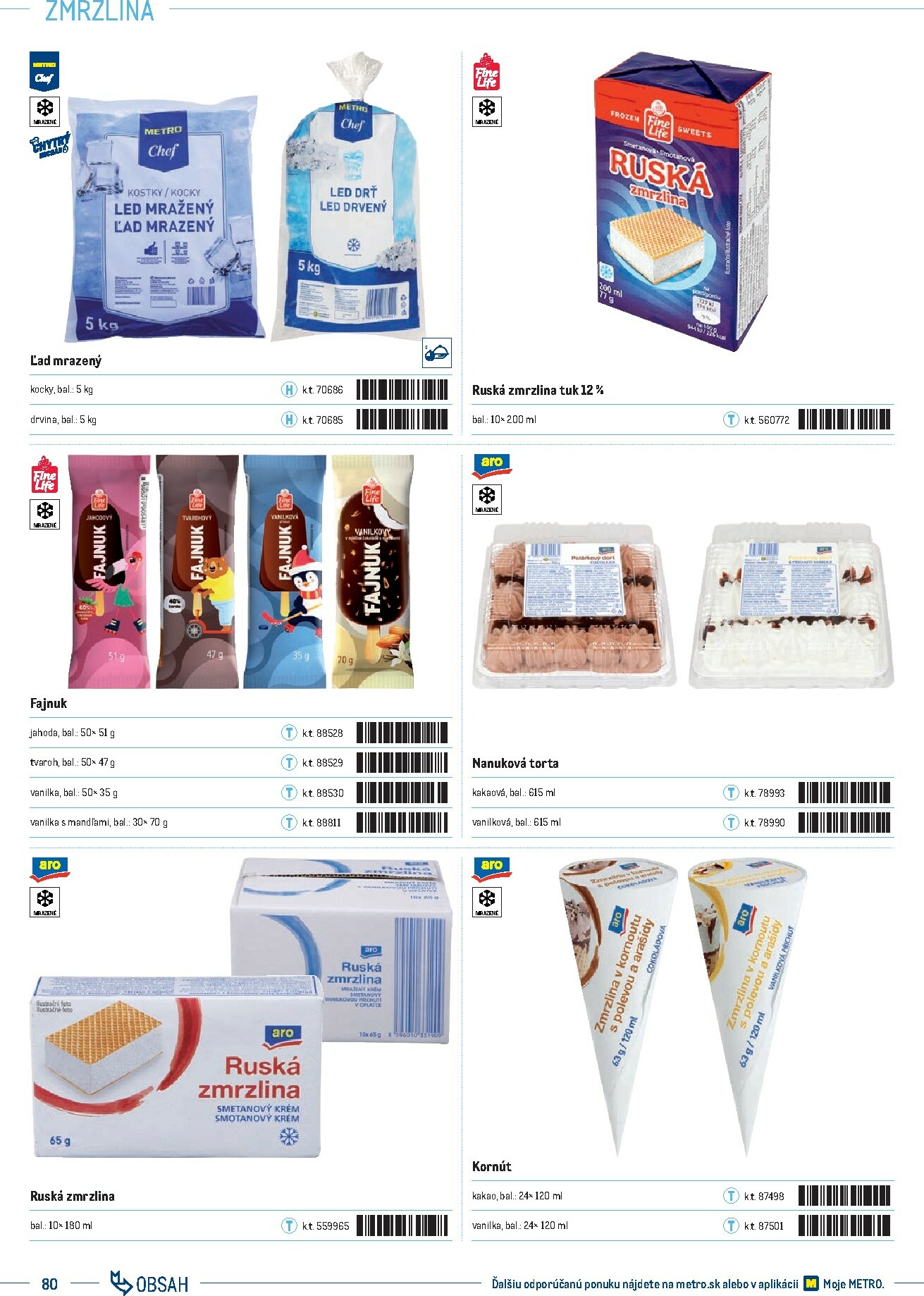 metro - Leták Metro - Katalóg vlastných značiek METRO platný od 01.10. do 31.12. - page: 80 metro - Leták Metro - Katalóg vlastných značiek METRO platný od 01.10. do 31.12. - page: 80