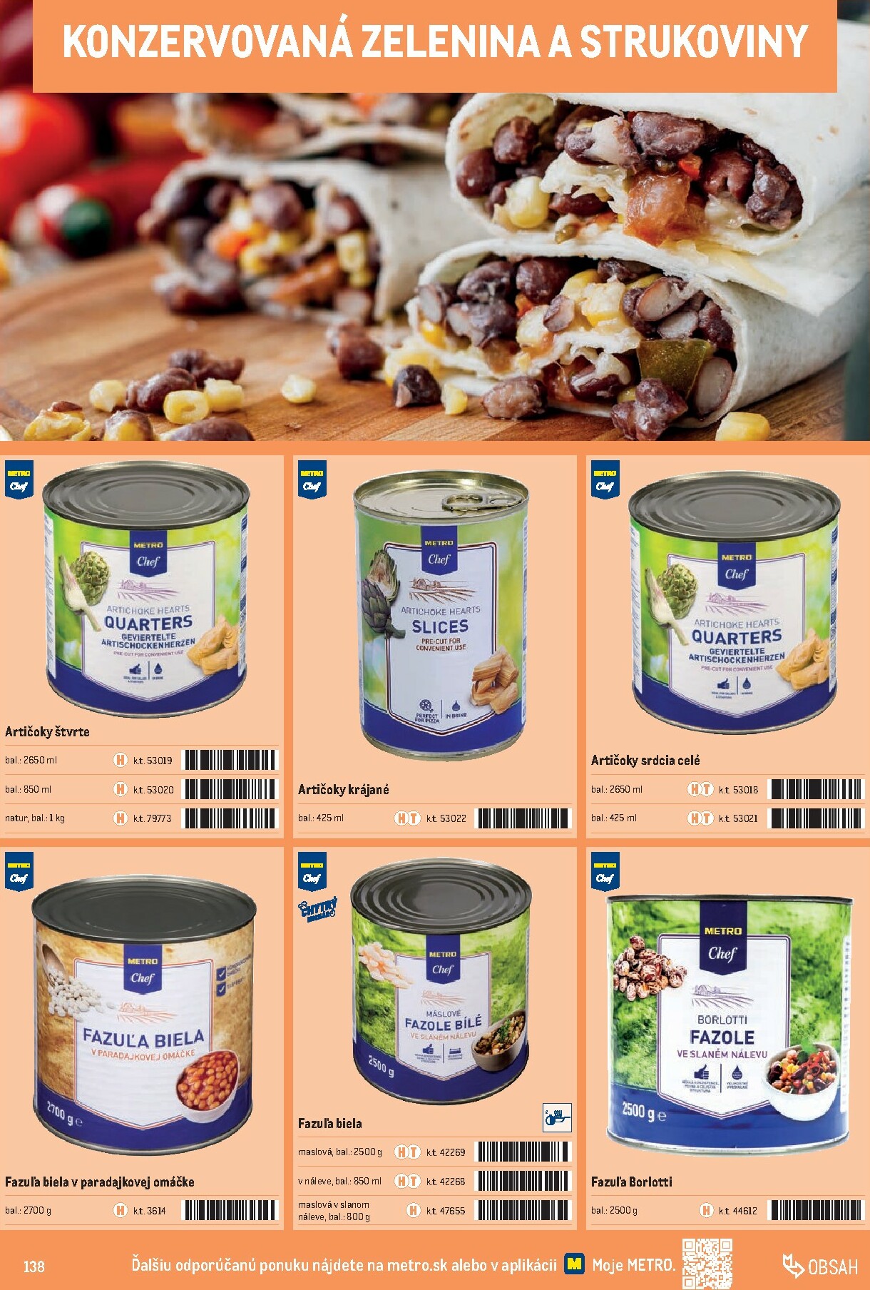 metro - Leták Metro - Katalóg vlastných značiek METRO platný od 01.10. do 31.12. - page: 138 metro - Leták Metro - Katalóg vlastných značiek METRO platný od 01.10. do 31.12. - page: 138