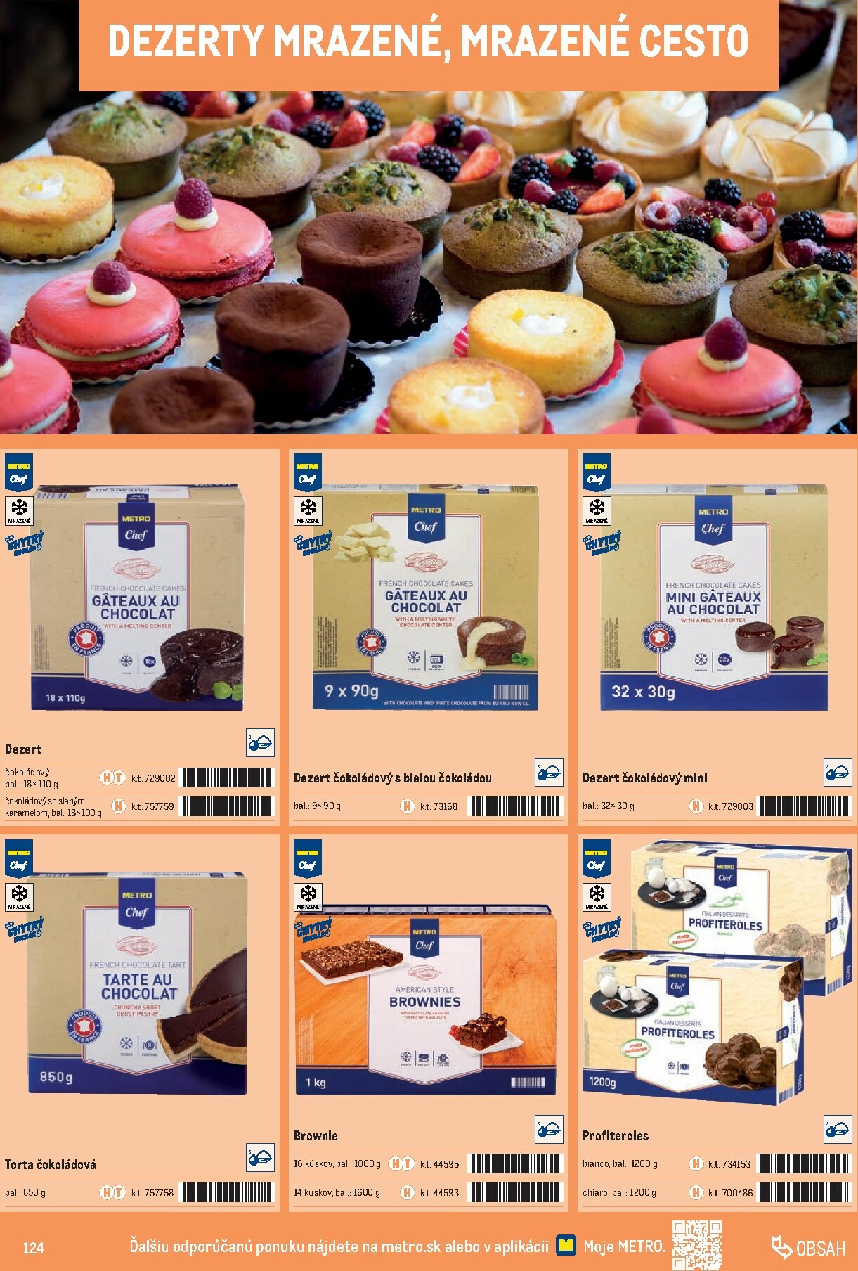 metro - Leták Metro - Katalóg vlastných značiek METRO platný od 01.10. do 31.12. - page: 124 metro - Leták Metro - Katalóg vlastných značiek METRO platný od 01.10. do 31.12. - page: 124