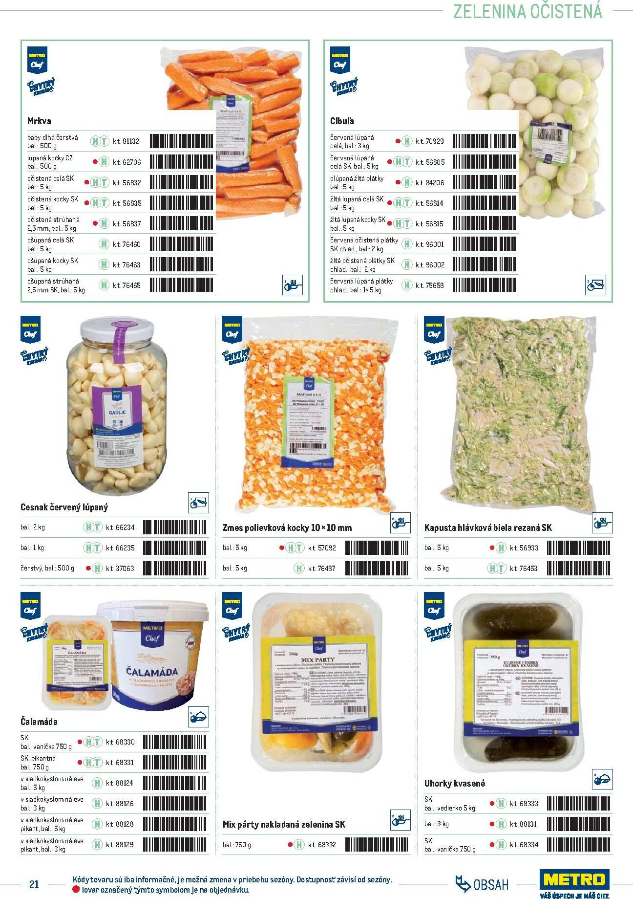 metro - Leták Metro - Katalóg vlastných značiek METRO platný od 01.10. do 31.12. - page: 21 metro - Leták Metro - Katalóg vlastných značiek METRO platný od 01.10. do 31.12. - page: 21