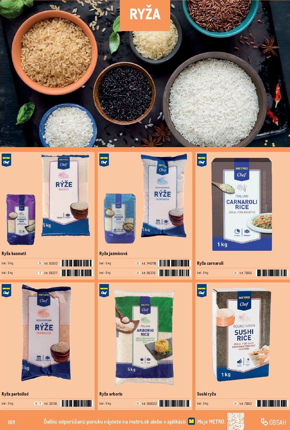 metro - Leták Metro - Katalóg vlastných značiek METRO platný od 01.10. do 31.12. - page: 169 metro - Leták Metro - Katalóg vlastných značiek METRO platný od 01.10. do 31.12. - page: 169
