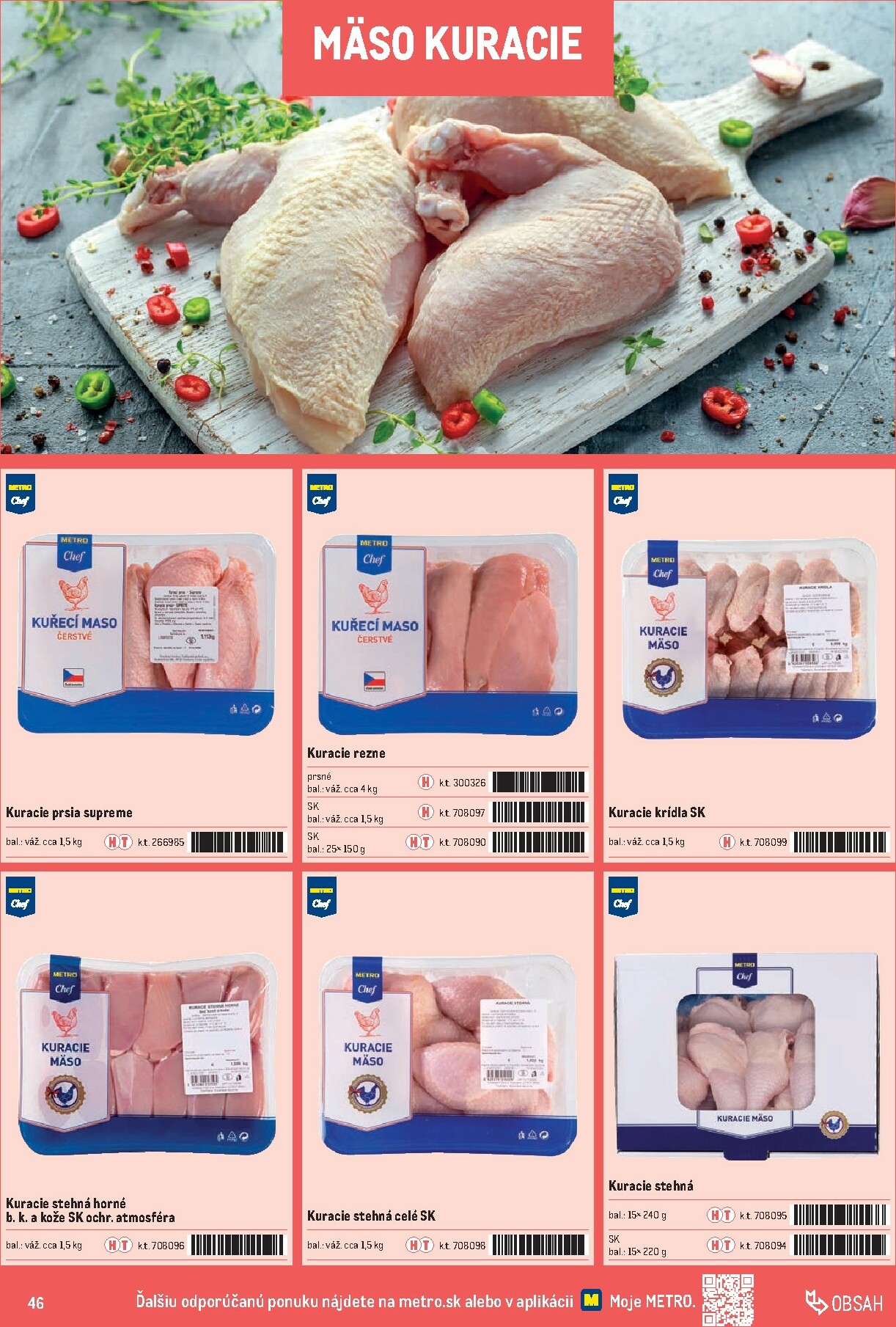 metro - Leták Metro - Katalóg vlastných značiek METRO platný od 01.10. do 31.12. - page: 46 metro - Leták Metro - Katalóg vlastných značiek METRO platný od 01.10. do 31.12. - page: 46