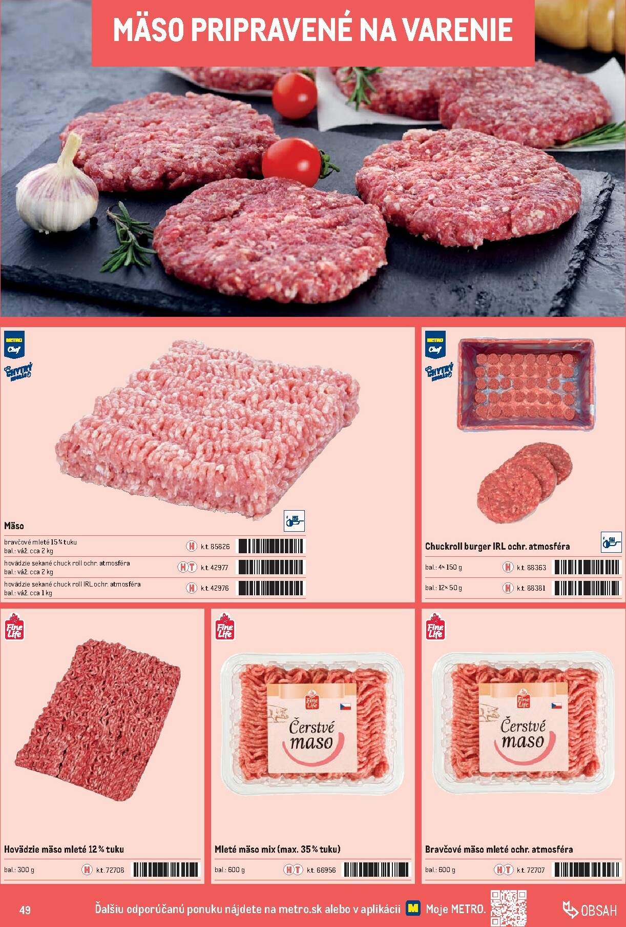 metro - Leták Metro - Katalóg vlastných značiek METRO platný od 01.10. do 31.12. - page: 49 metro - Leták Metro - Katalóg vlastných značiek METRO platný od 01.10. do 31.12. - page: 49