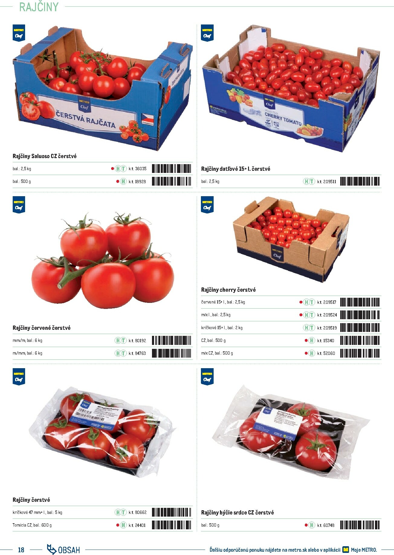 metro - Leták Metro - Katalóg vlastných značiek METRO platný od 01.10. do 31.12. - page: 18 metro - Leták Metro - Katalóg vlastných značiek METRO platný od 01.10. do 31.12. - page: 18