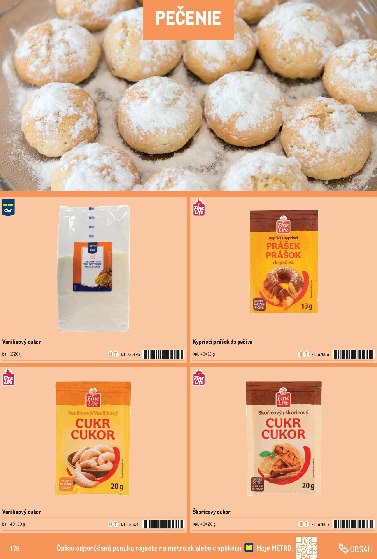 metro - Leták Metro - Katalóg vlastných značiek METRO platný od 01.10. do 31.12. - page: 179 metro - Leták Metro - Katalóg vlastných značiek METRO platný od 01.10. do 31.12. - page: 179