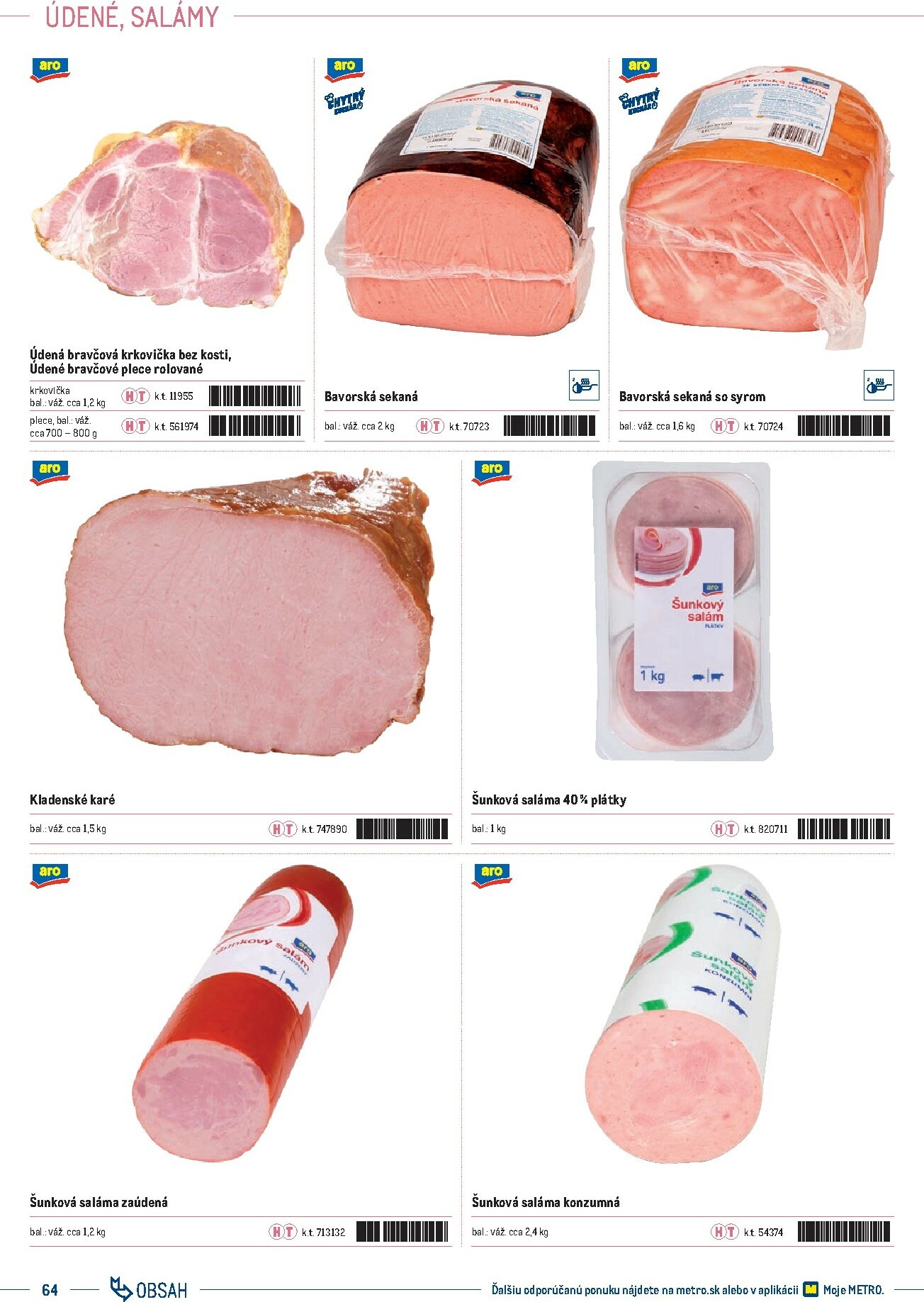 metro - Leták Metro - Katalóg vlastných značiek METRO platný od 01.10. do 31.12. - page: 64 metro - Leták Metro - Katalóg vlastných značiek METRO platný od 01.10. do 31.12. - page: 64