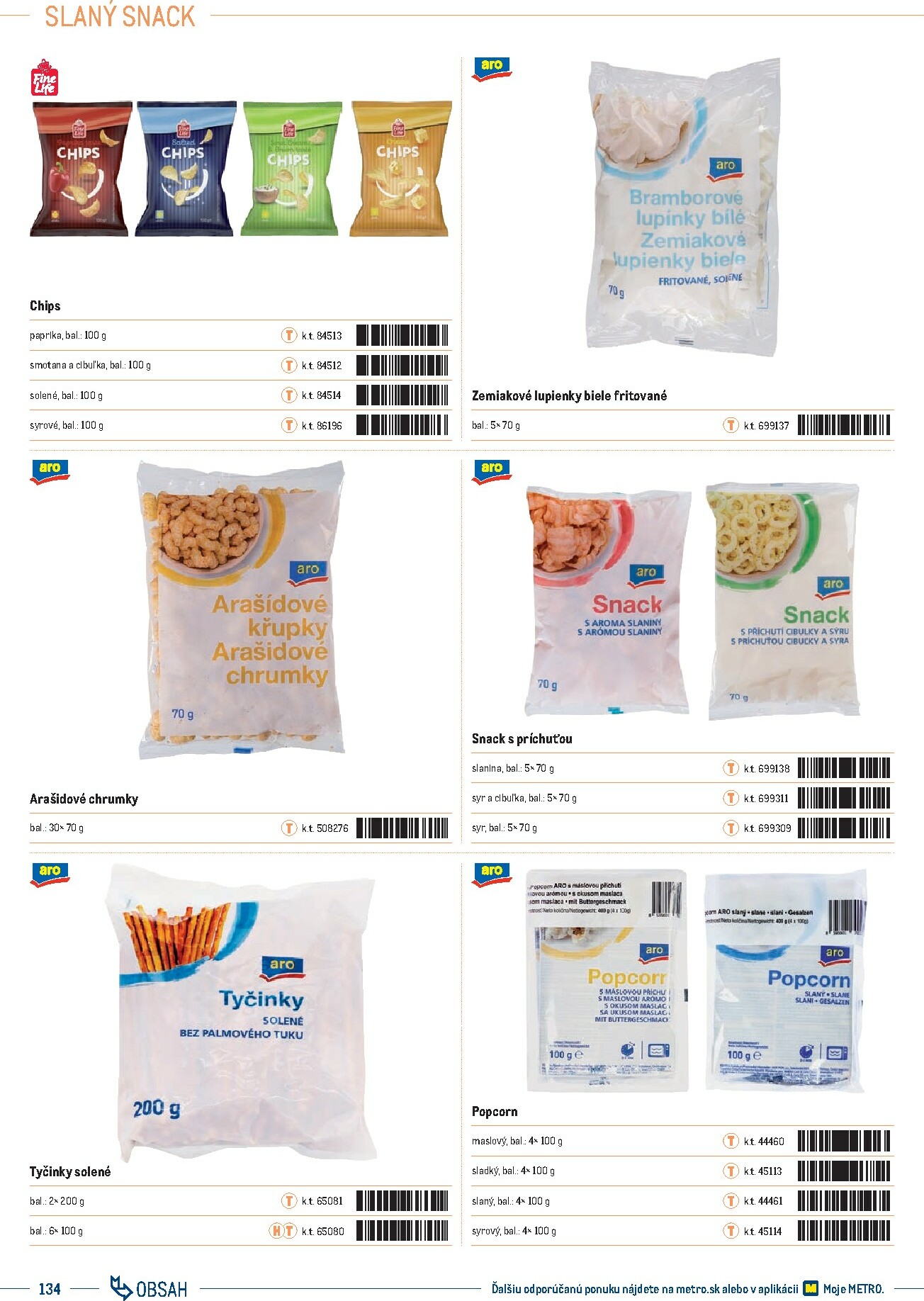 metro - Leták Metro - Katalóg vlastných značiek METRO platný od 01.10. do 31.12. - page: 134 metro - Leták Metro - Katalóg vlastných značiek METRO platný od 01.10. do 31.12. - page: 134