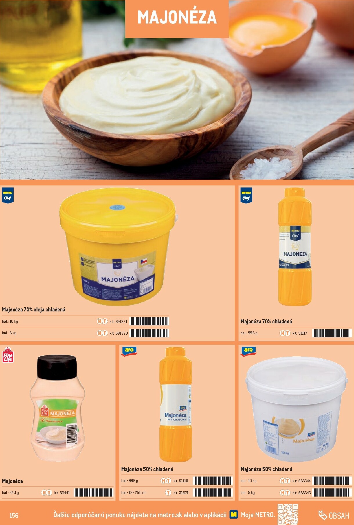metro - Leták Metro - Katalóg vlastných značiek METRO platný od 01.10. do 31.12. - page: 156 metro - Leták Metro - Katalóg vlastných značiek METRO platný od 01.10. do 31.12. - page: 156