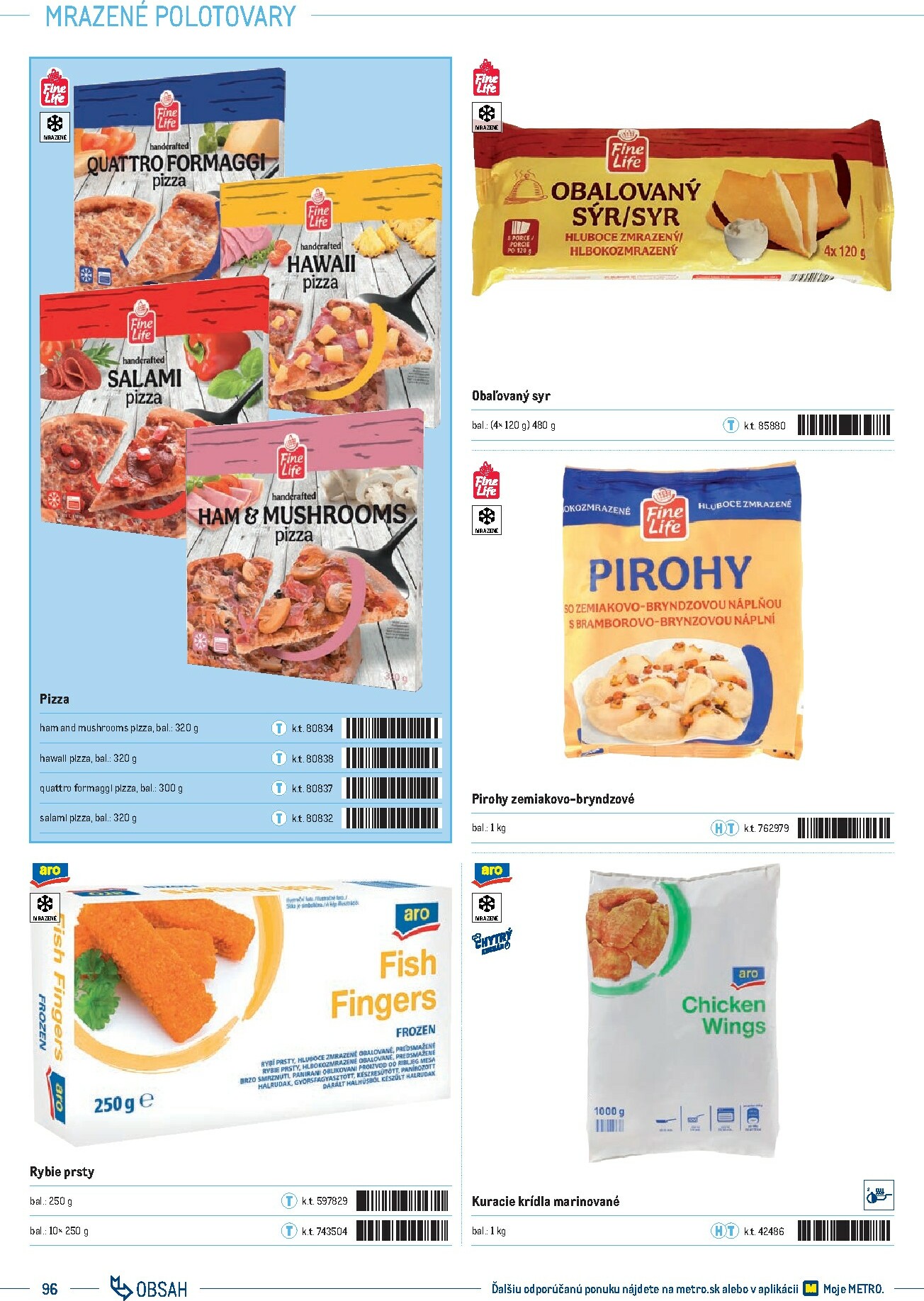 metro - Leták Metro - Katalóg vlastných značiek METRO platný od 01.10. do 31.12. - page: 96 metro - Leták Metro - Katalóg vlastných značiek METRO platný od 01.10. do 31.12. - page: 96
