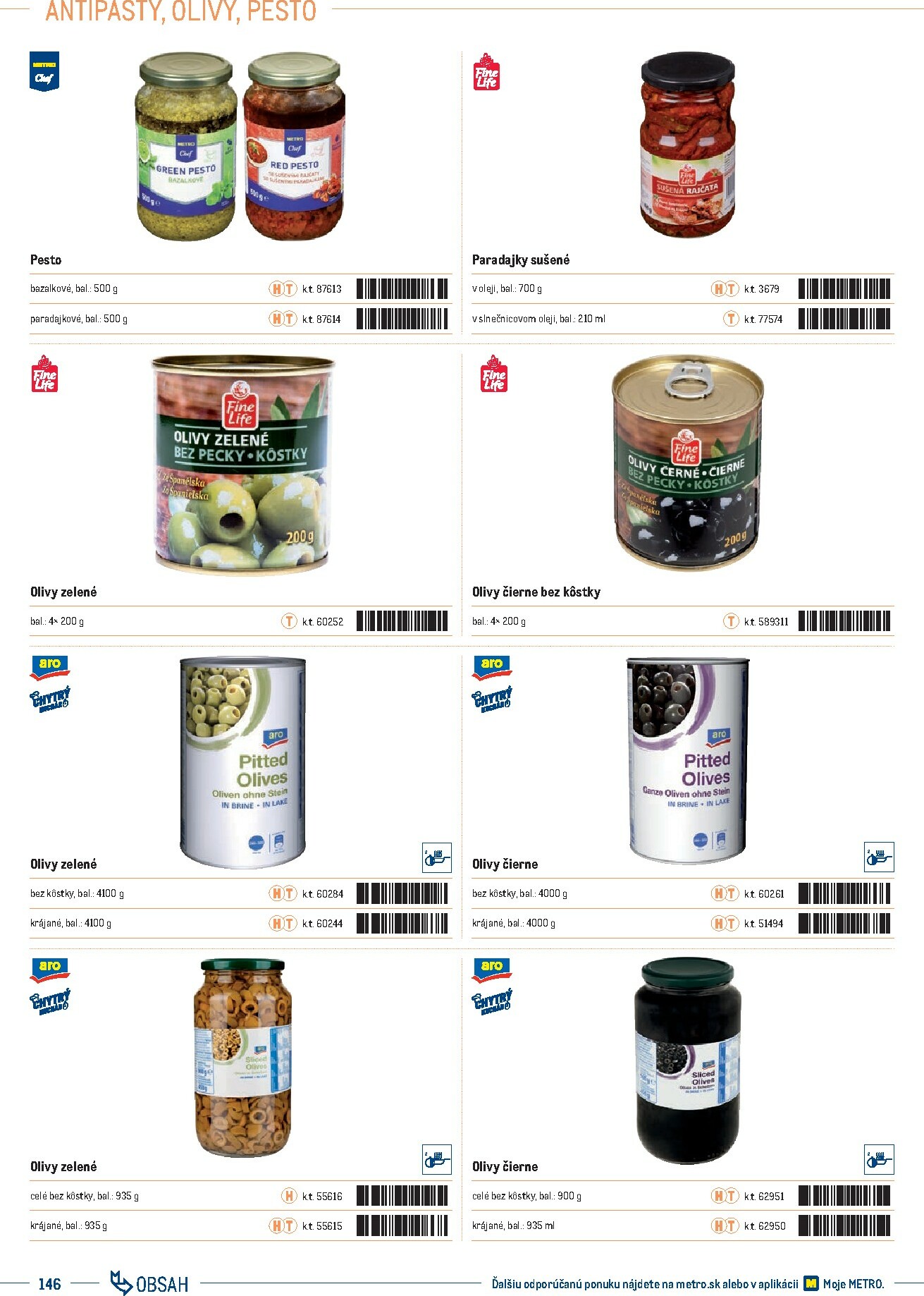 metro - Leták Metro - Katalóg vlastných značiek METRO platný od 01.10. do 31.12. - page: 146 metro - Leták Metro - Katalóg vlastných značiek METRO platný od 01.10. do 31.12. - page: 146