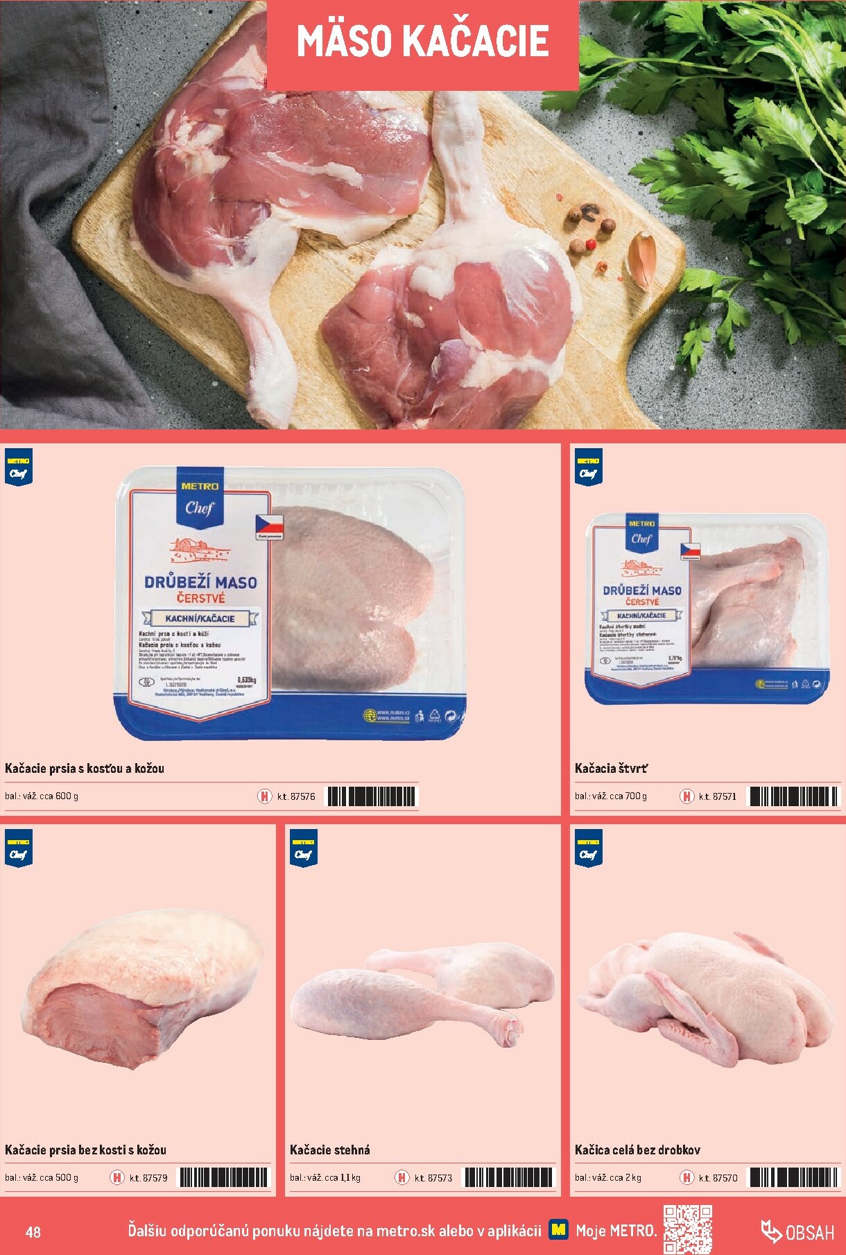 metro - Leták Metro - Katalóg vlastných značiek METRO platný od 01.10. do 31.12. - page: 48 metro - Leták Metro - Katalóg vlastných značiek METRO platný od 01.10. do 31.12. - page: 48