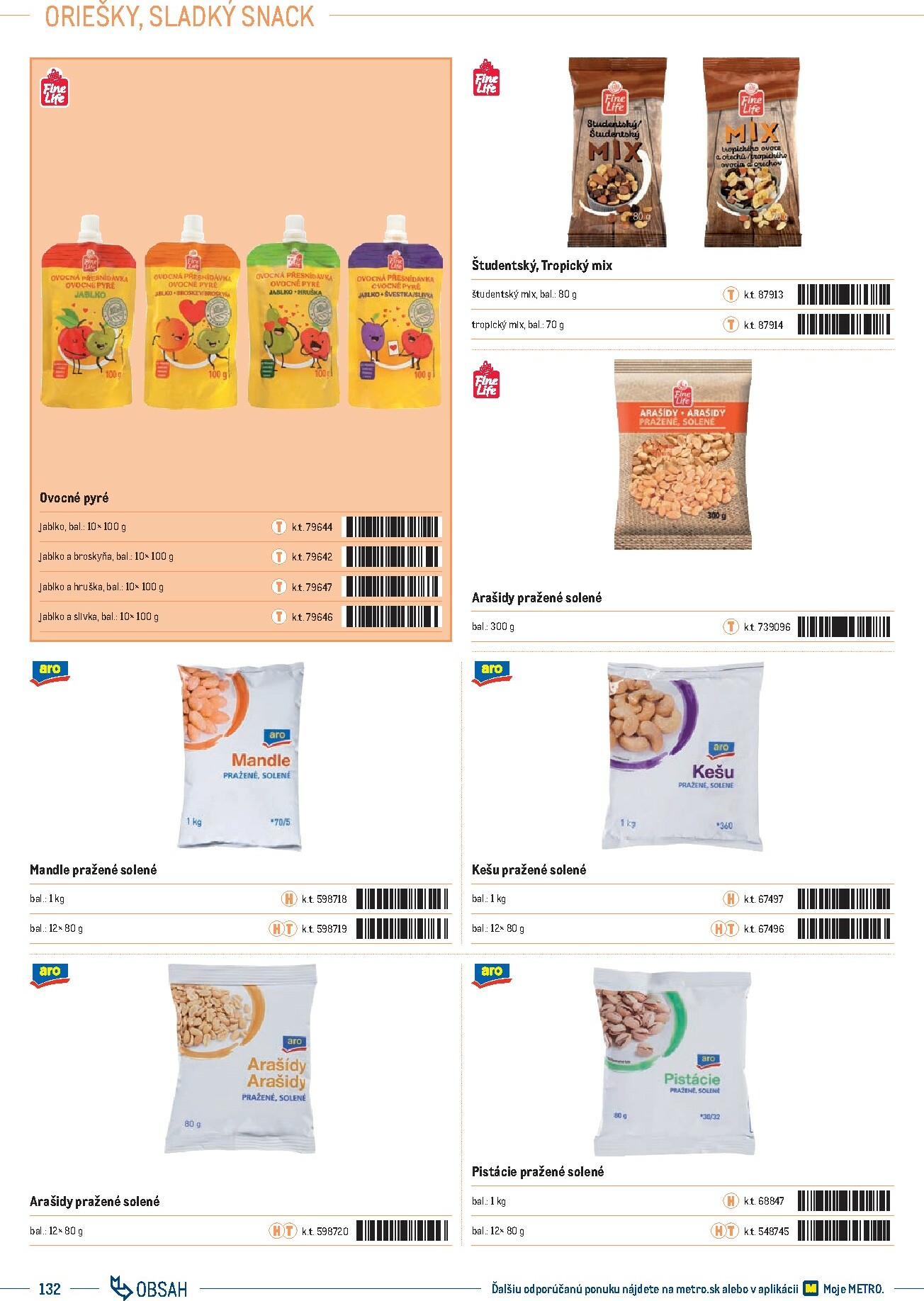 metro - Leták Metro - Katalóg vlastných značiek METRO platný od 01.10. do 31.12. - page: 132 metro - Leták Metro - Katalóg vlastných značiek METRO platný od 01.10. do 31.12. - page: 132