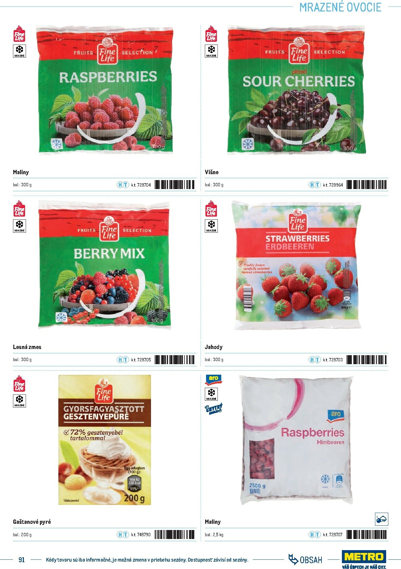 metro - Leták Metro - Katalóg vlastných značiek METRO platný od 01.10. do 31.12. - page: 91 metro - Leták Metro - Katalóg vlastných značiek METRO platný od 01.10. do 31.12. - page: 91