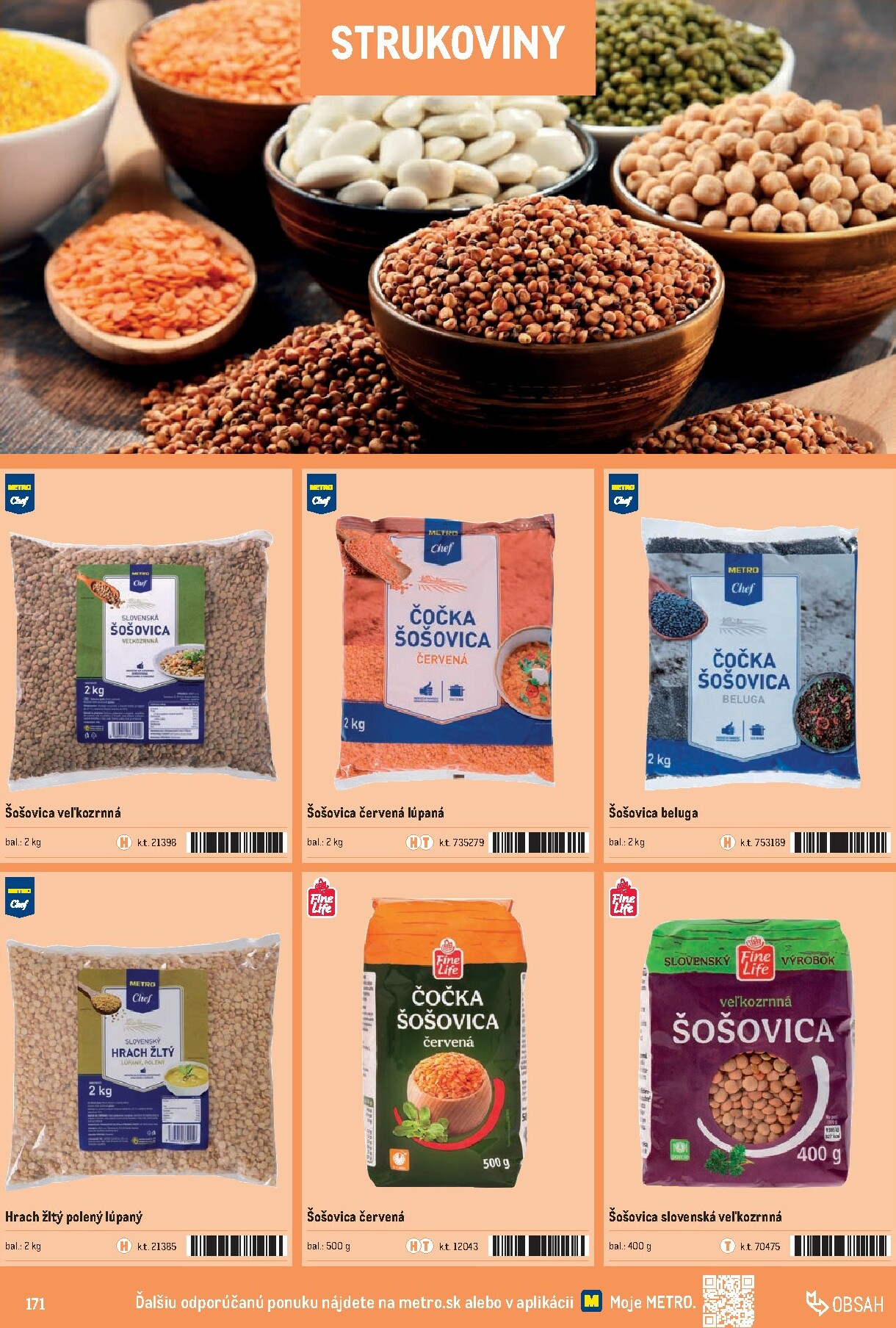 metro - Leták Metro - Katalóg vlastných značiek METRO platný od 01.10. do 31.12. - page: 171 metro - Leták Metro - Katalóg vlastných značiek METRO platný od 01.10. do 31.12. - page: 171