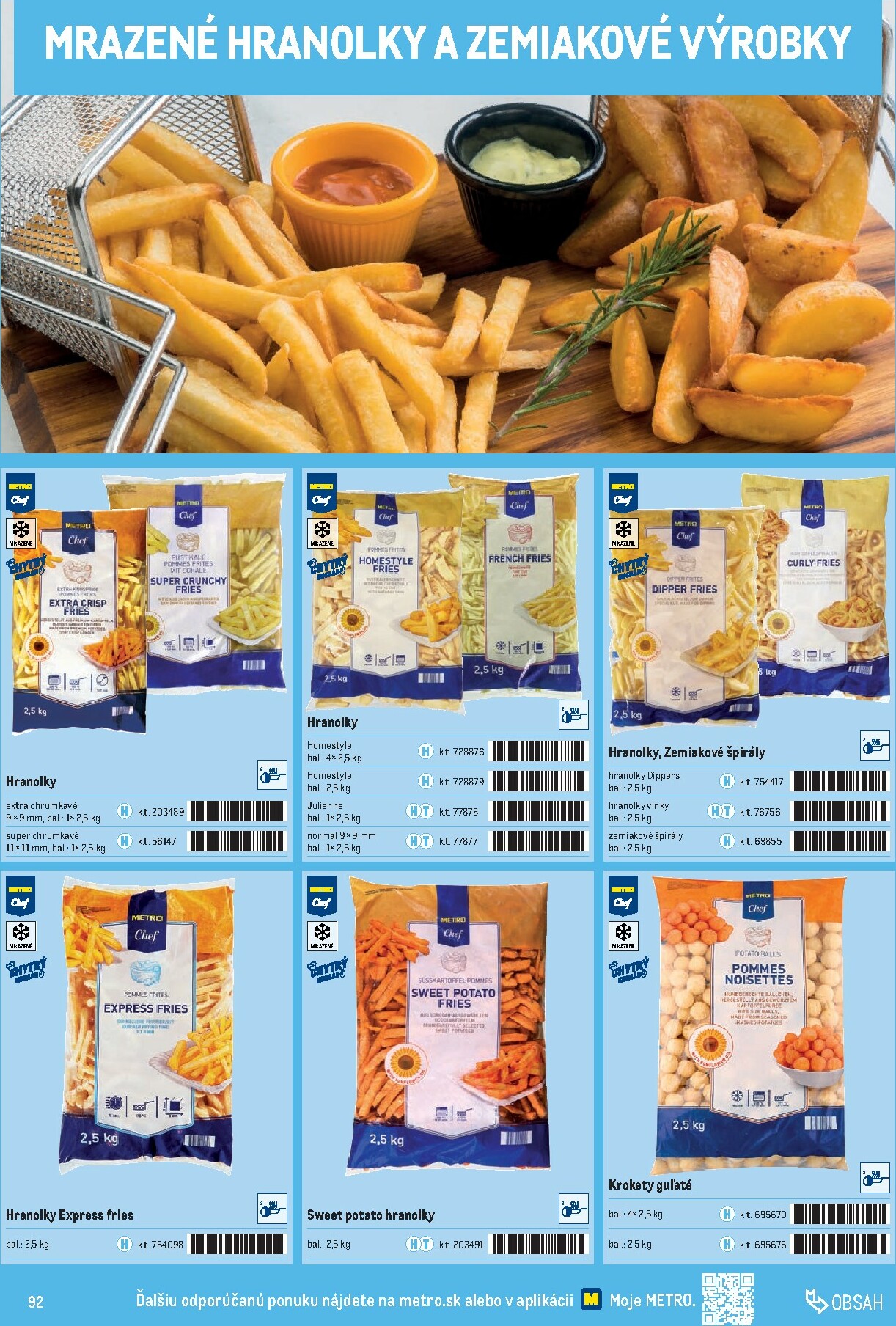 metro - Leták Metro - Katalóg vlastných značiek METRO platný od 01.10. do 31.12. - page: 92 metro - Leták Metro - Katalóg vlastných značiek METRO platný od 01.10. do 31.12. - page: 92