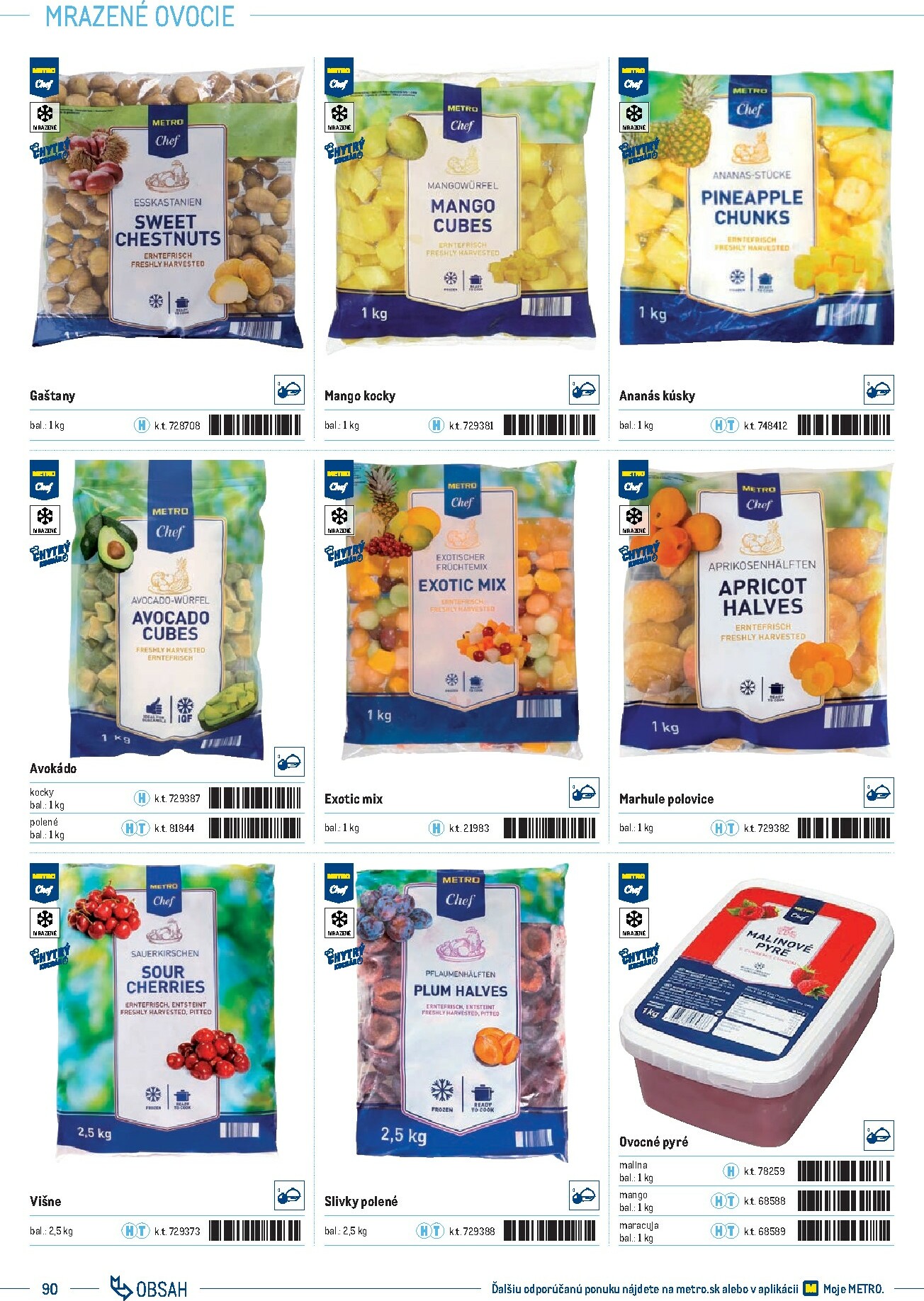 metro - Leták Metro - Katalóg vlastných značiek METRO platný od 01.10. do 31.12. - page: 90 metro - Leták Metro - Katalóg vlastných značiek METRO platný od 01.10. do 31.12. - page: 90