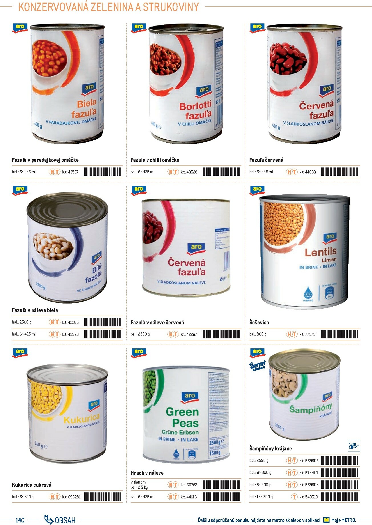 metro - Leták Metro - Katalóg vlastných značiek METRO platný od 01.10. do 31.12. - page: 140 metro - Leták Metro - Katalóg vlastných značiek METRO platný od 01.10. do 31.12. - page: 140
