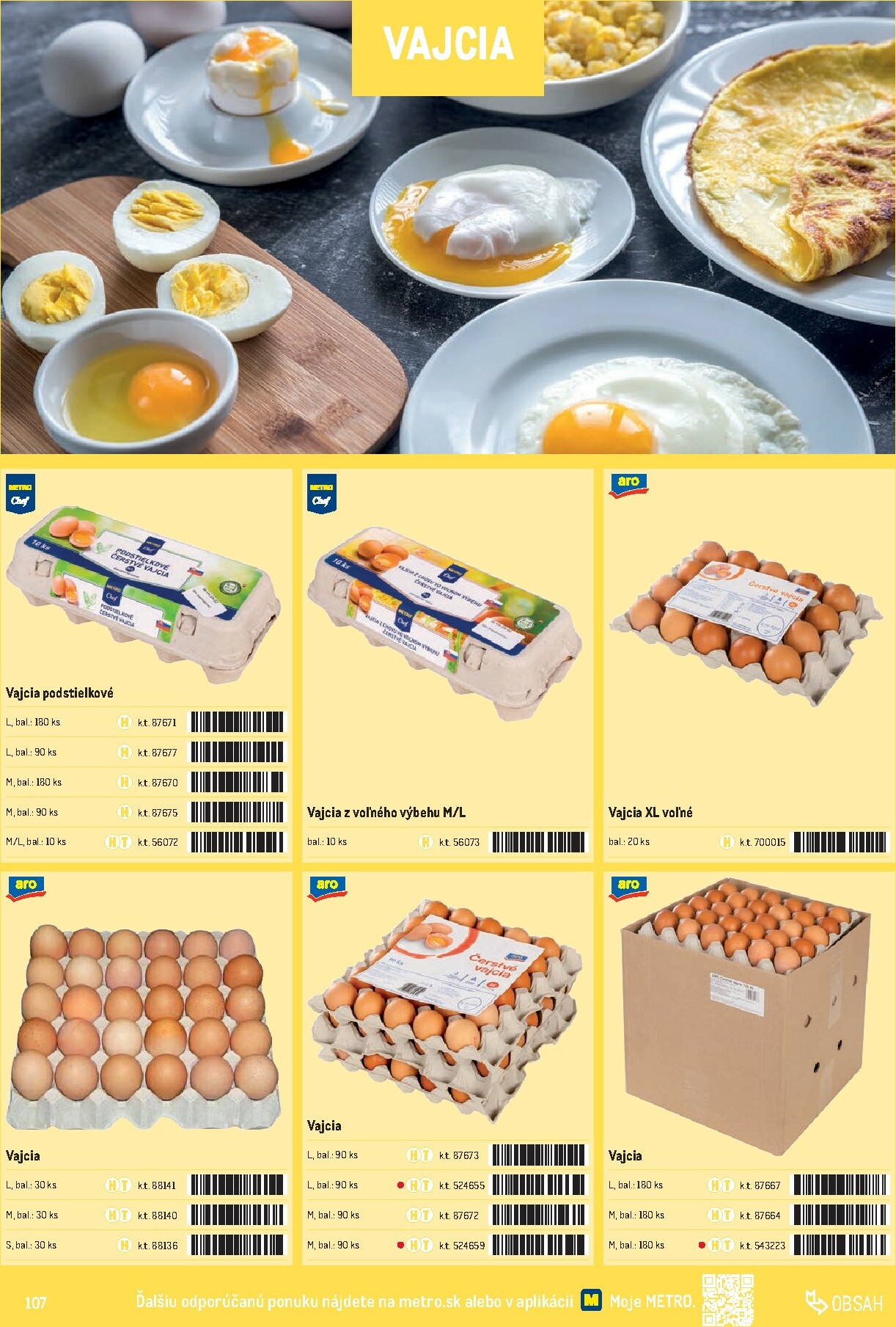 metro - Leták Metro - Katalóg vlastných značiek METRO platný od 01.10. do 31.12. - page: 107 metro - Leták Metro - Katalóg vlastných značiek METRO platný od 01.10. do 31.12. - page: 107