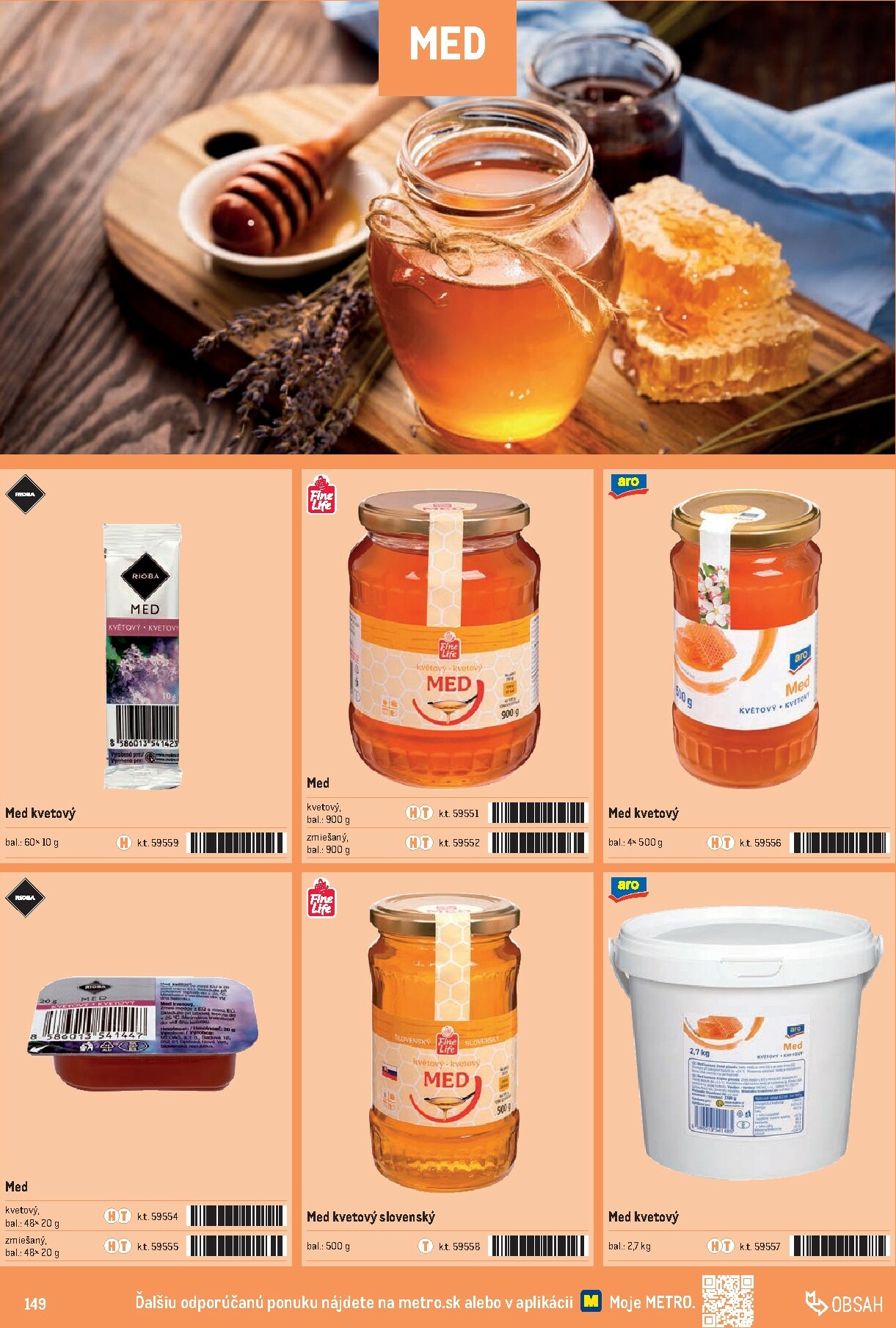 metro - Leták Metro - Katalóg vlastných značiek METRO platný od 01.10. do 31.12. - page: 149 metro - Leták Metro - Katalóg vlastných značiek METRO platný od 01.10. do 31.12. - page: 149