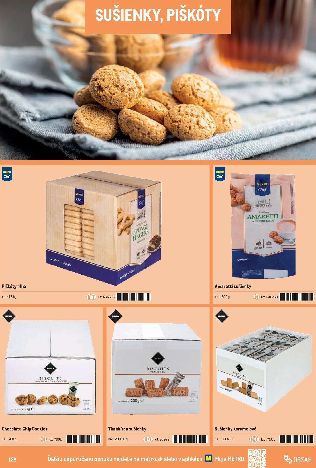 metro - Leták Metro - Katalóg vlastných značiek METRO platný od 01.10. do 31.12. - page: 128 metro - Leták Metro - Katalóg vlastných značiek METRO platný od 01.10. do 31.12. - page: 128