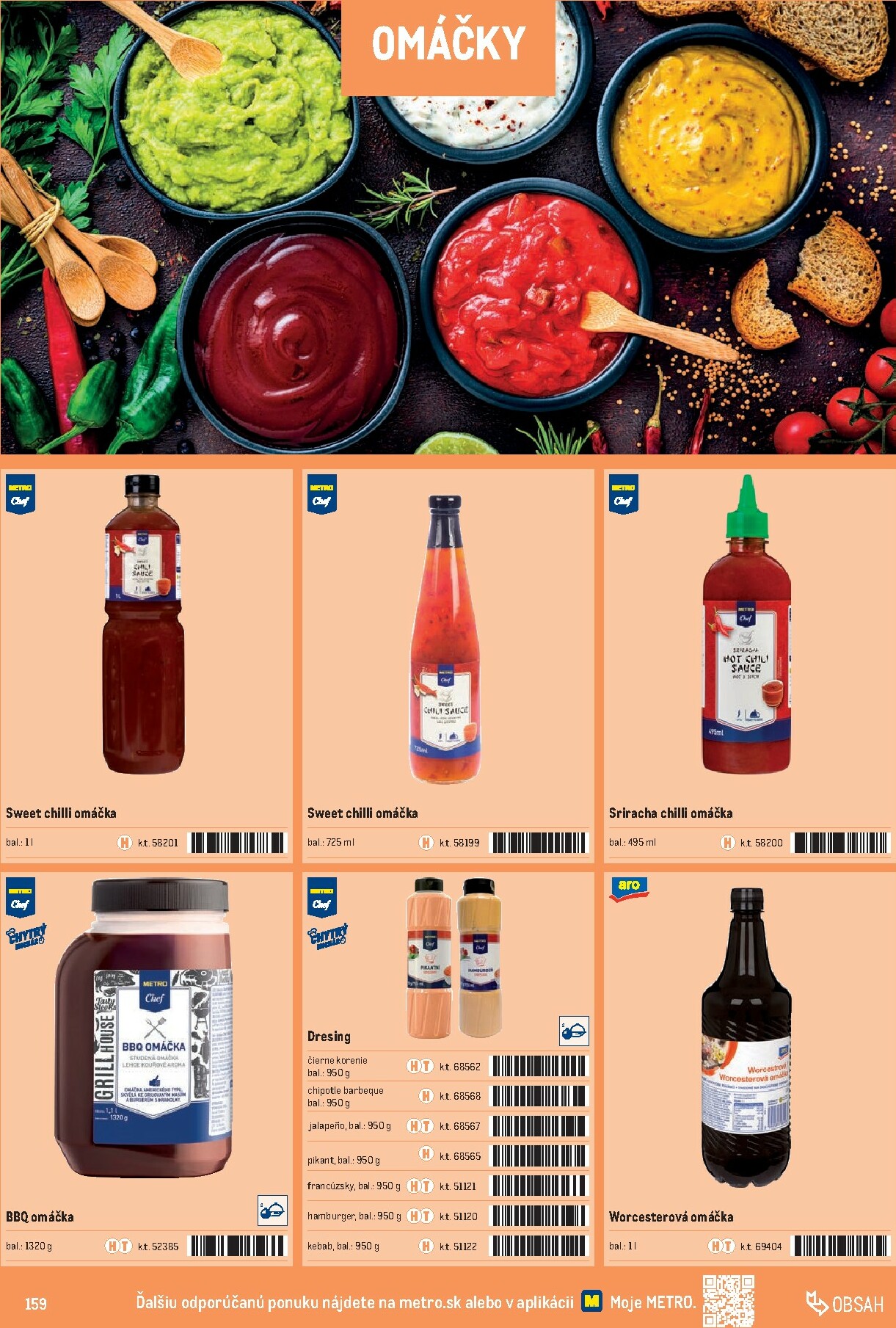 metro - Leták Metro - Katalóg vlastných značiek METRO platný od 01.10. do 31.12. - page: 159 metro - Leták Metro - Katalóg vlastných značiek METRO platný od 01.10. do 31.12. - page: 159