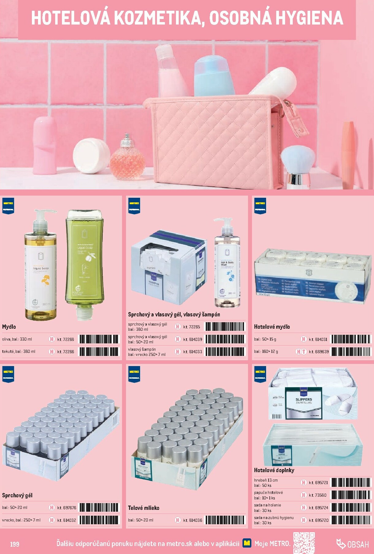 metro - Leták Metro - Katalóg vlastných značiek METRO platný od 01.10. do 31.12. - page: 199 metro - Leták Metro - Katalóg vlastných značiek METRO platný od 01.10. do 31.12. - page: 199