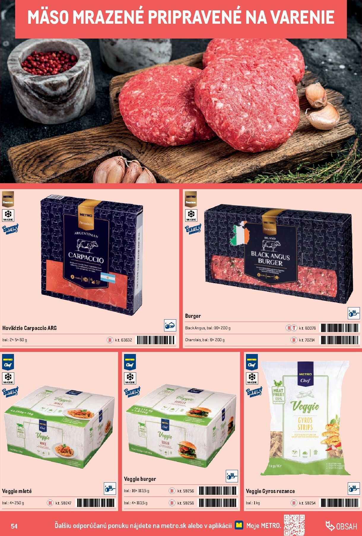 metro - Leták Metro - Katalóg vlastných značiek METRO platný od 01.10. do 31.12. - page: 54 metro - Leták Metro - Katalóg vlastných značiek METRO platný od 01.10. do 31.12. - page: 54